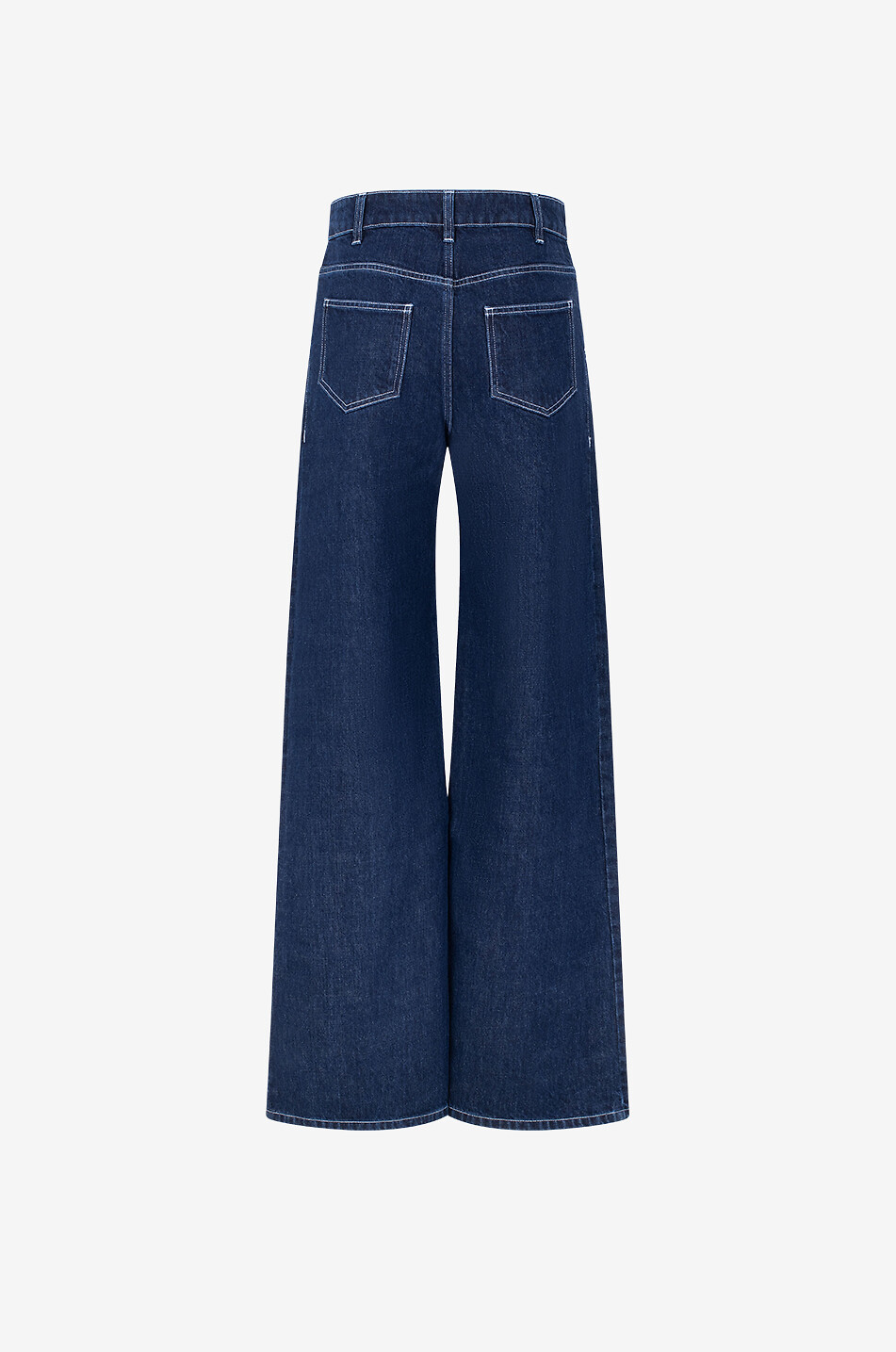 LIBEROWE Alba high-rise wide-leg jeans Women DARK BLUE 2