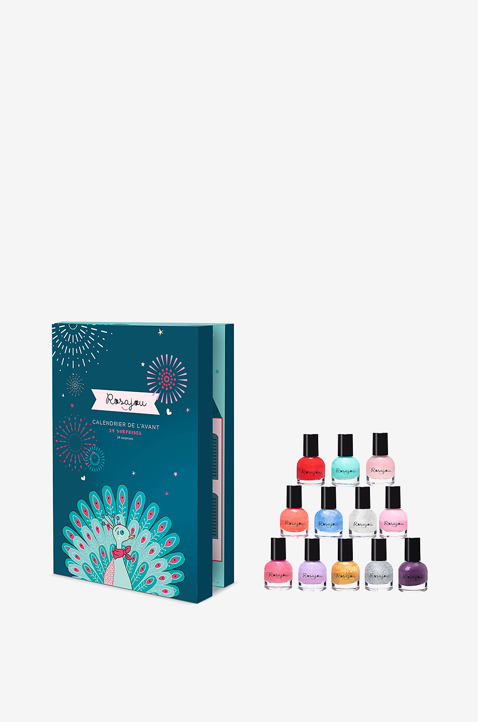 ROSAJOU Calendrier de l'avent fille Unisexe BLEU 2
