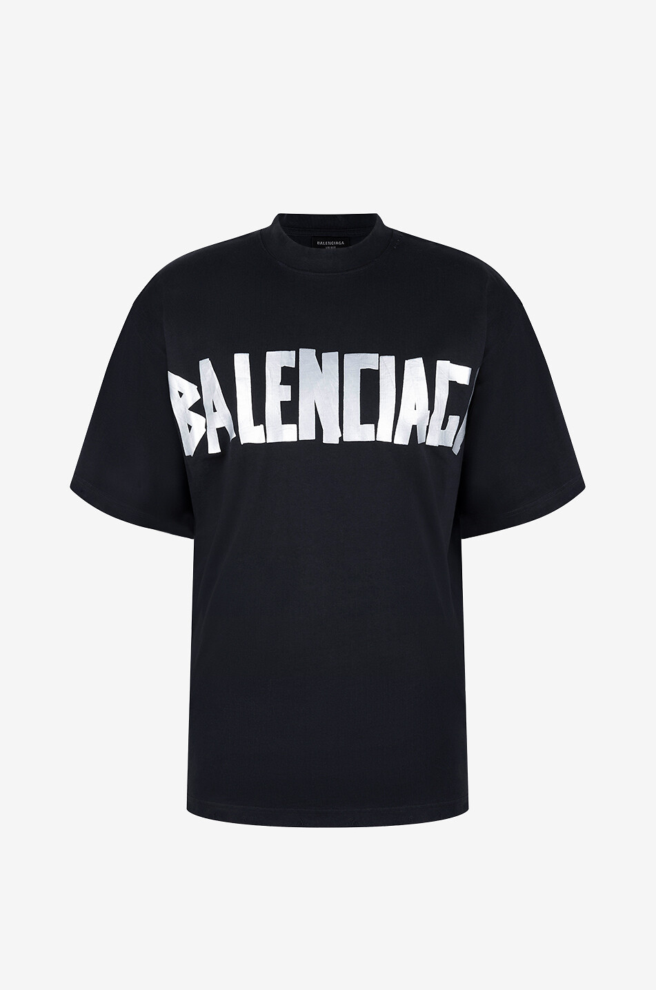 New Tape Type Fit Medium printed distressed T shirt BALENCIAGA Bongenie