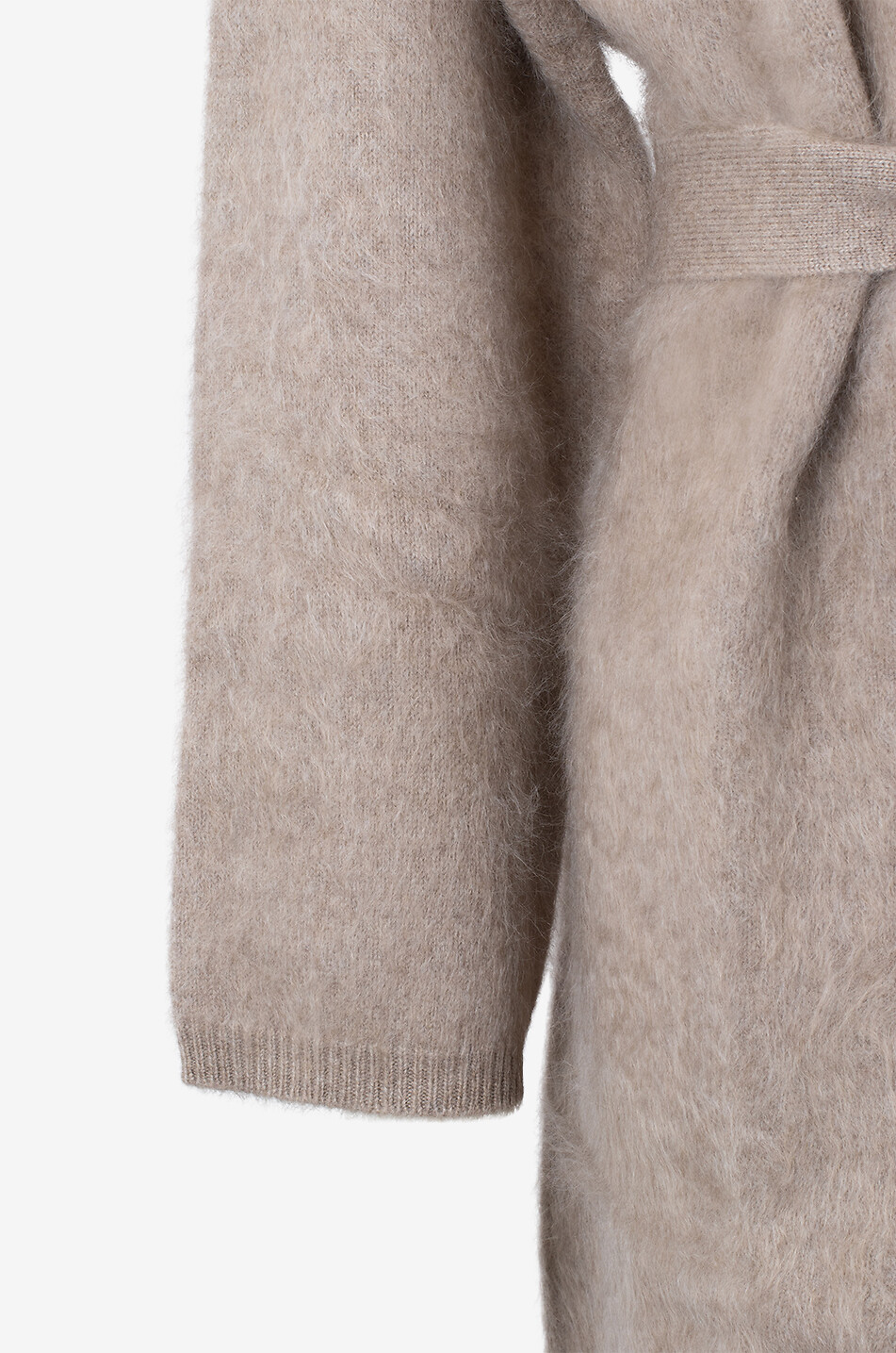 LISA YANG Amina cashmere long cardigan Women BROWN 3