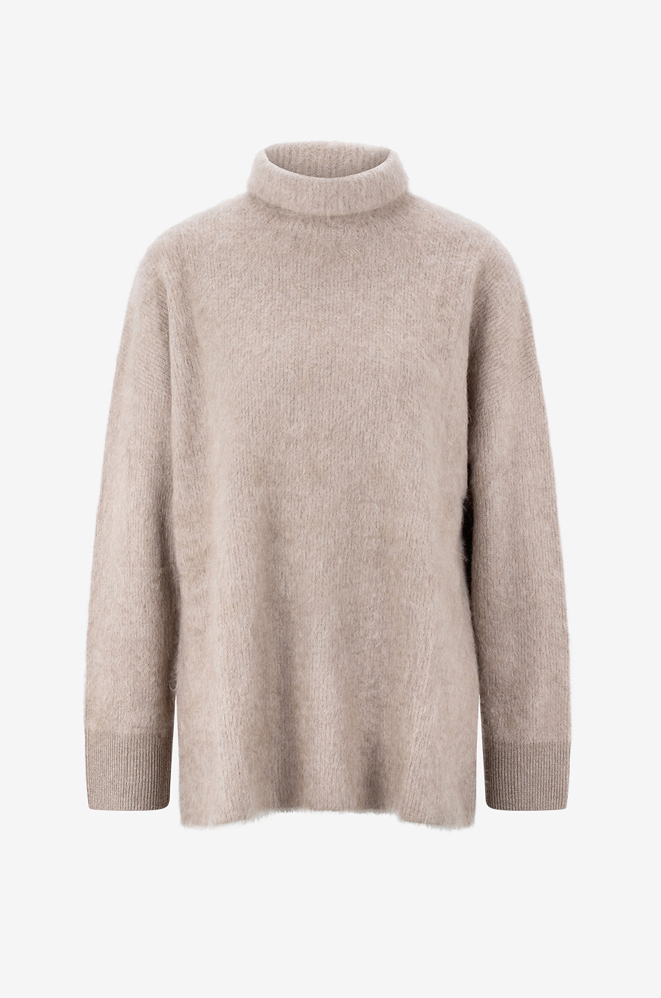 LISA YANG Teresa cashmere high-neck jumper Women BROWN 1