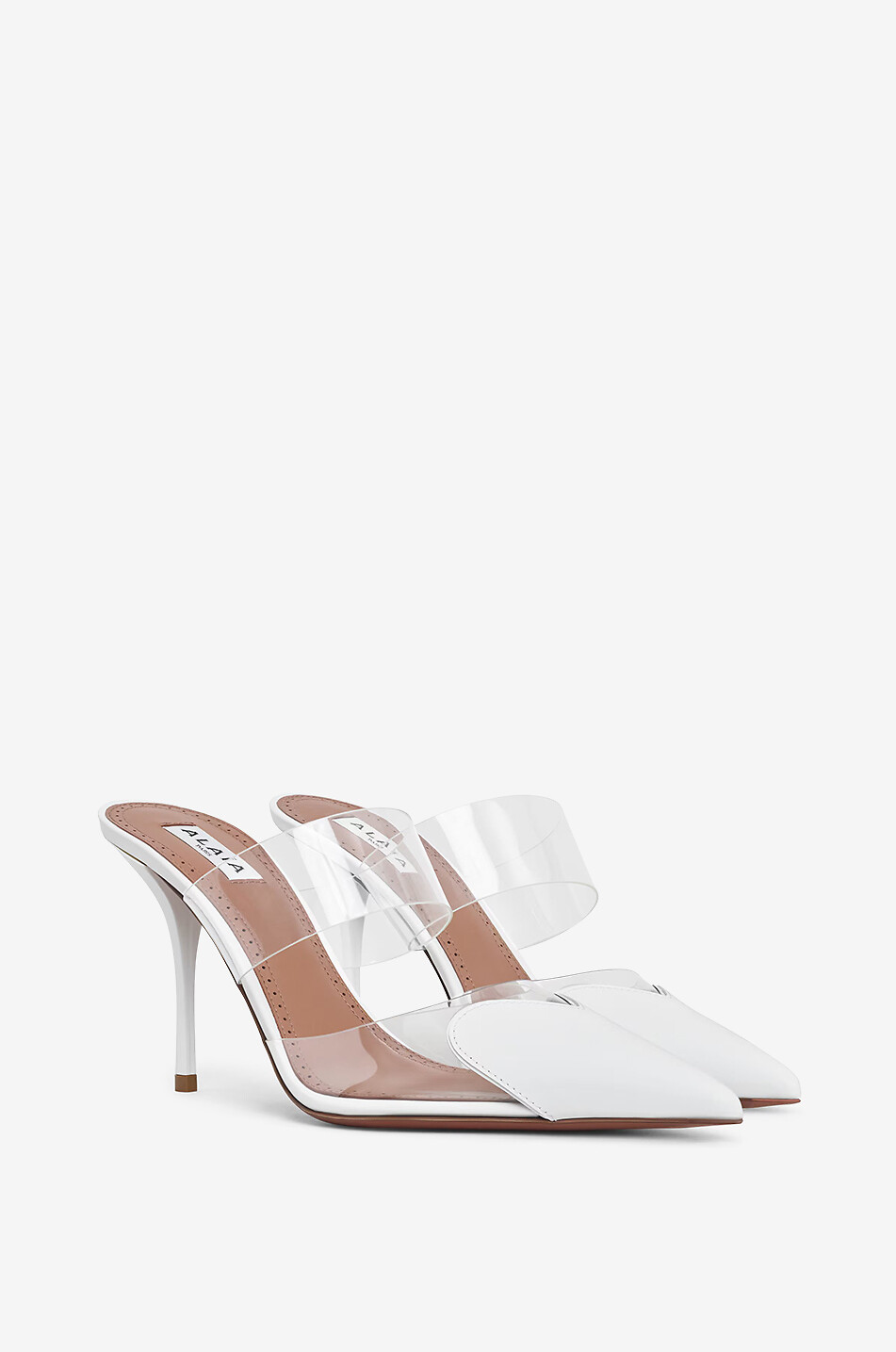 Steve madden clear mules on sale