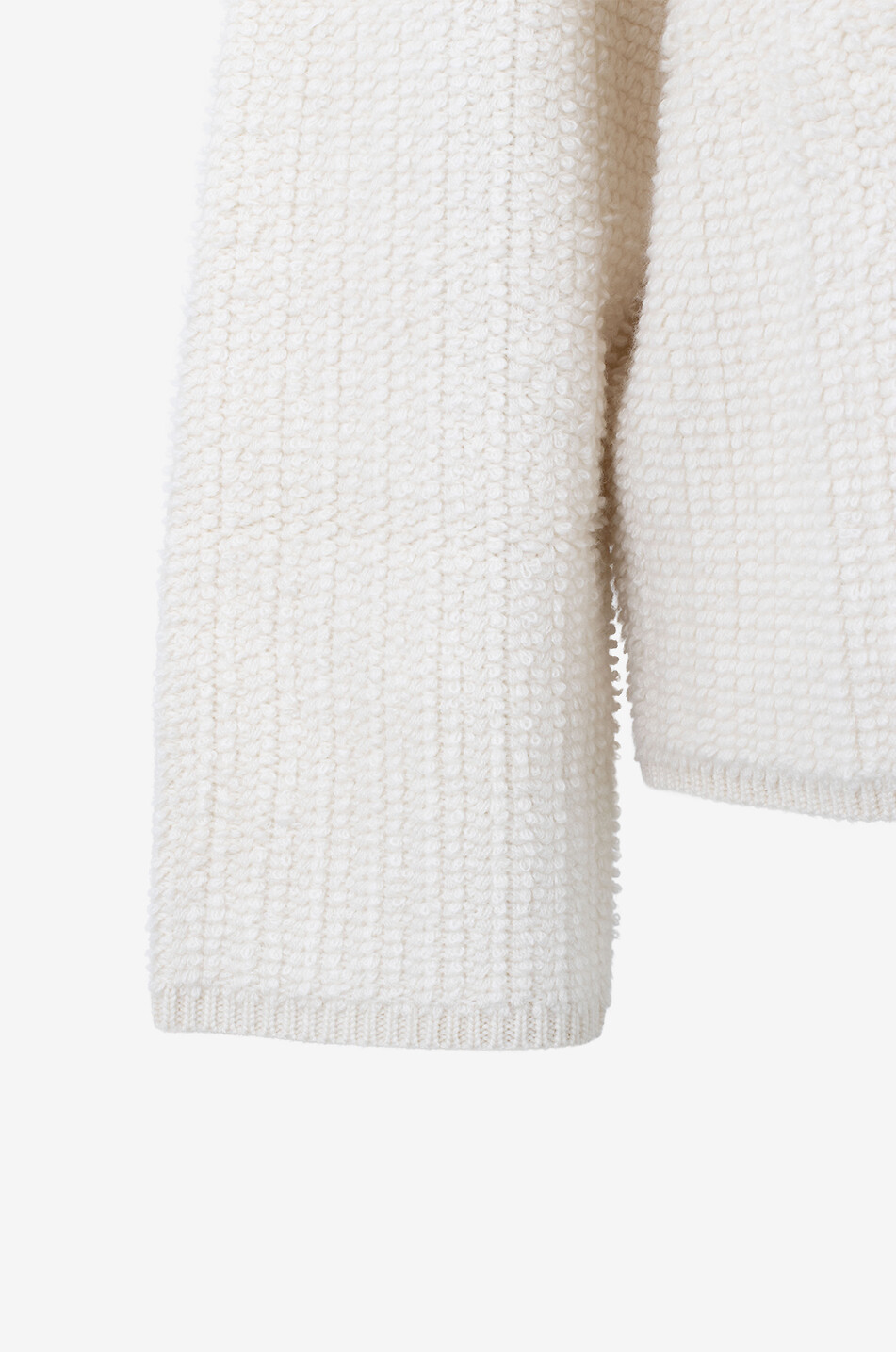 Dicker weiter Pullover mit Rundhalsausschnitt aus Kaschmir Elsa