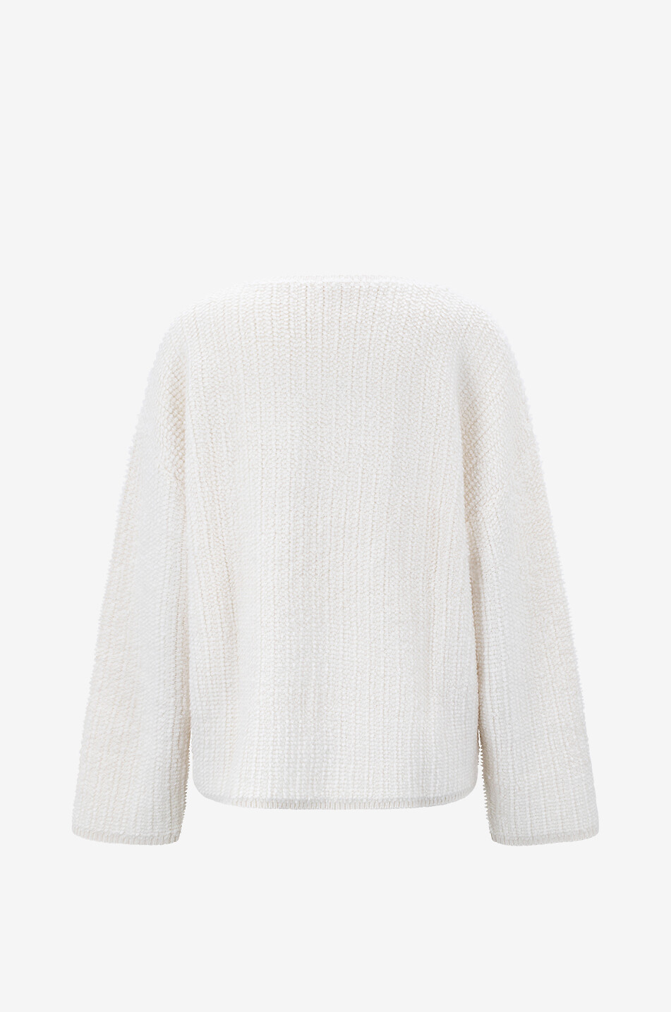 Dicker weiter Pullover mit Rundhalsausschnitt aus Kaschmir Elsa