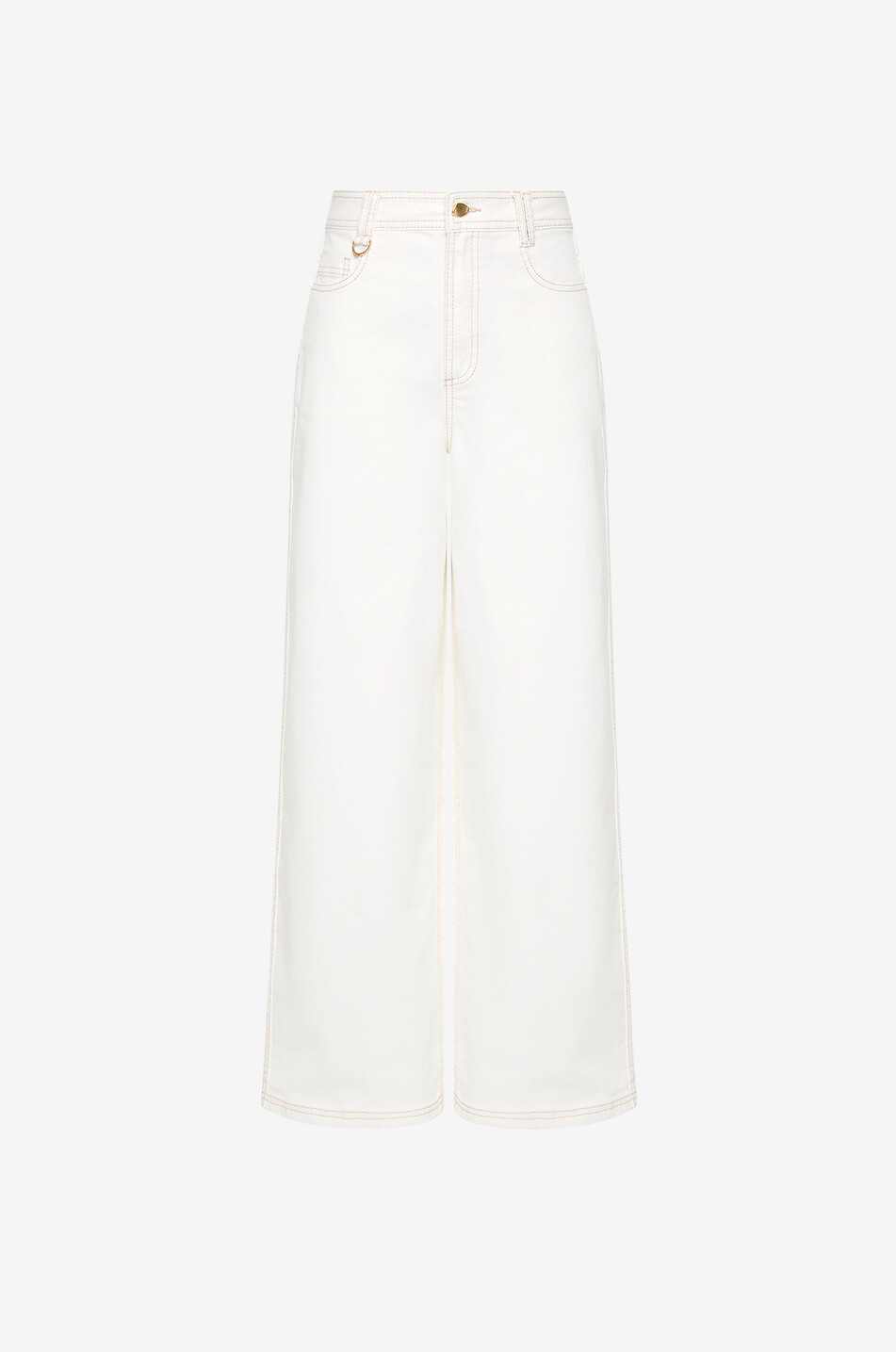 AJE Wavebreak mid-rise wide-leg jeans Women WHITE 1