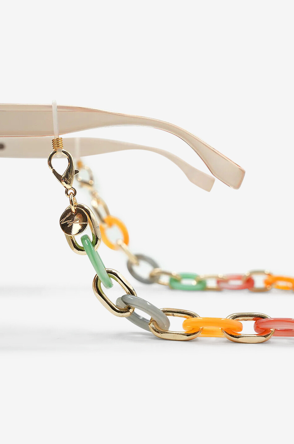 LA COQUE FRANCAISE Chaîne de lunettes en maillons multicolores Cassy Femme MULTICOLORE 2