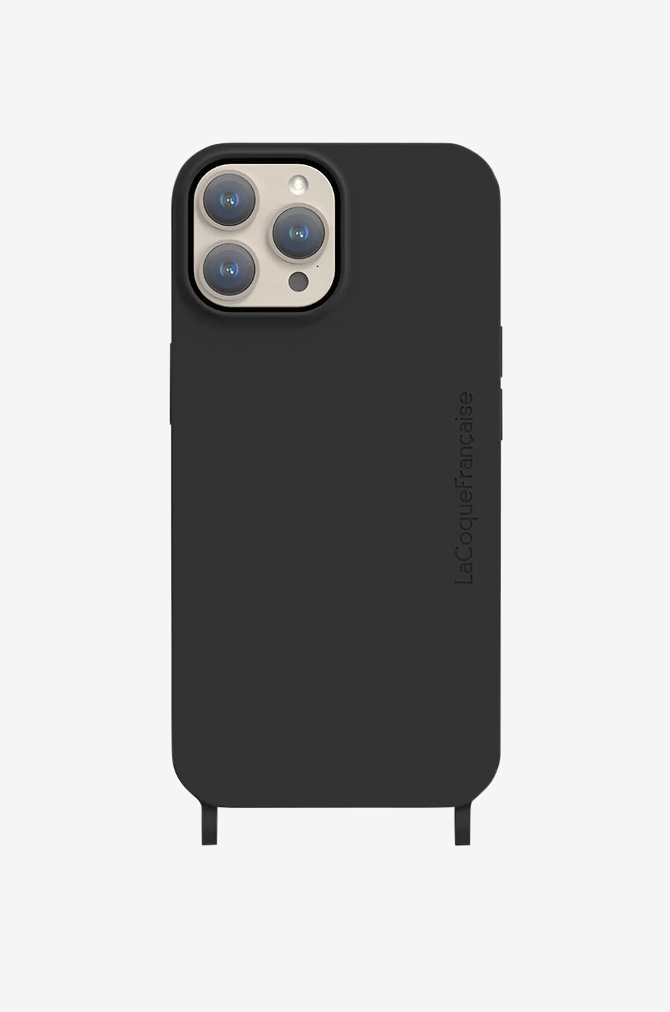 LACOQUEFRANCAISE Coque de téléphone Soft Touch iPhone 14 Pro Max Femme NOIR 1