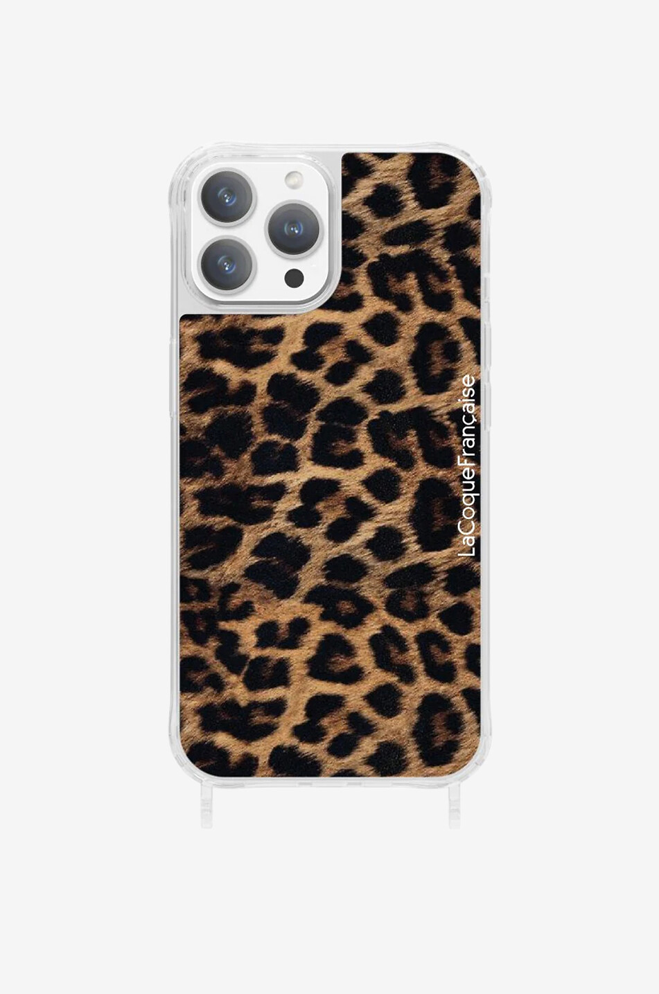 LACOQUEFRANCAISE Smartphone Hülle Léopard iPhone 14 Pro Max Damen BRAUN 1
