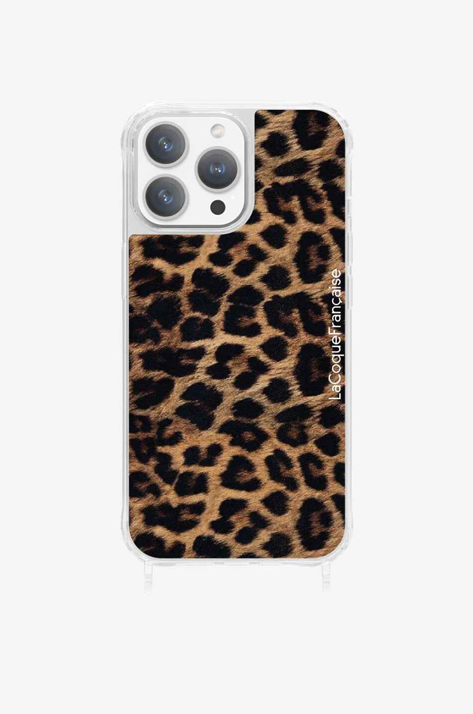 LACOQUEFRANCAISE Coque de téléphone Léopard iPhone 14 Pro Femme MARRON 1