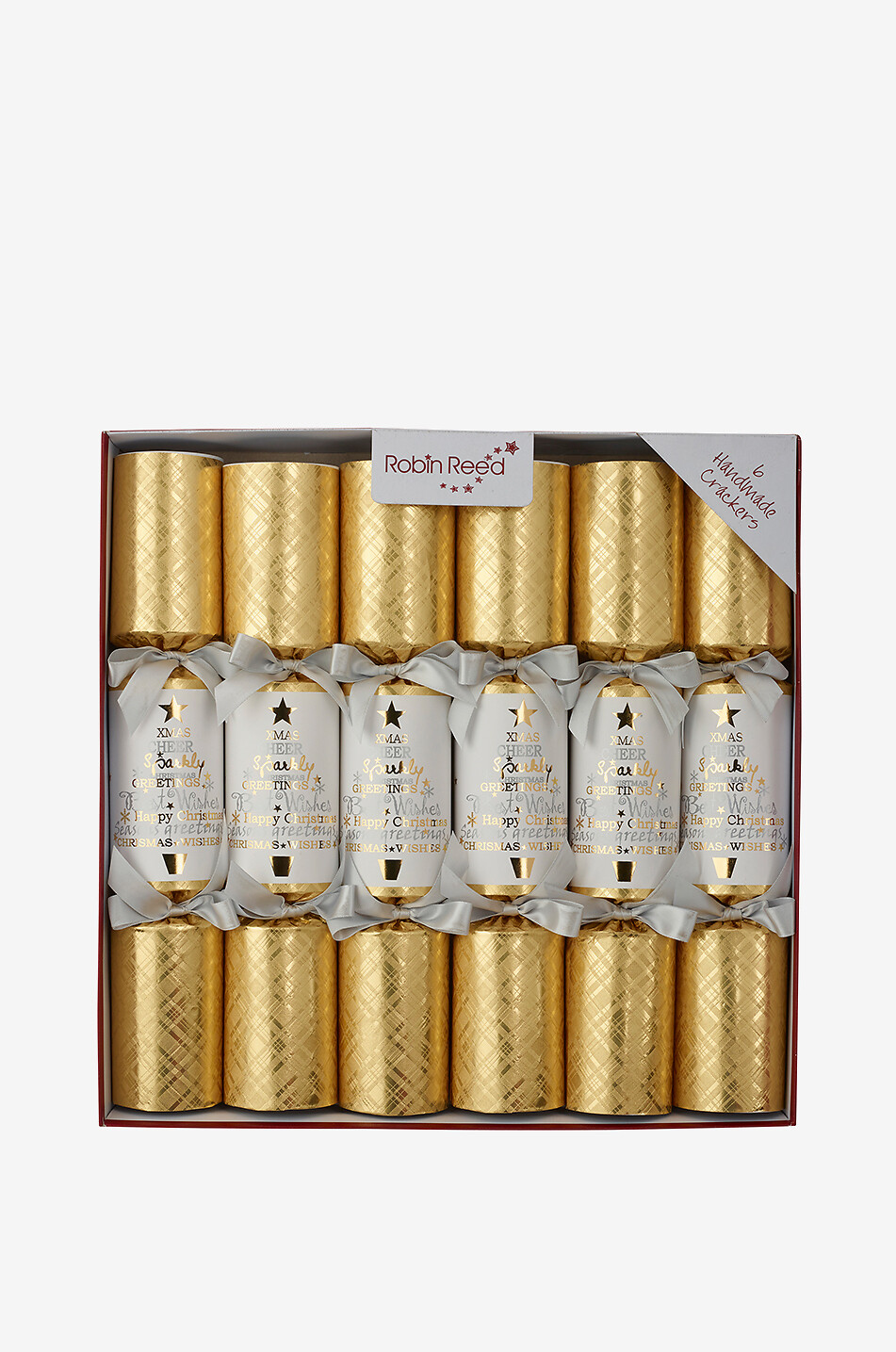 ROBIN REED Box of 6 Christmas crackers Home MULTI COLOURED 1