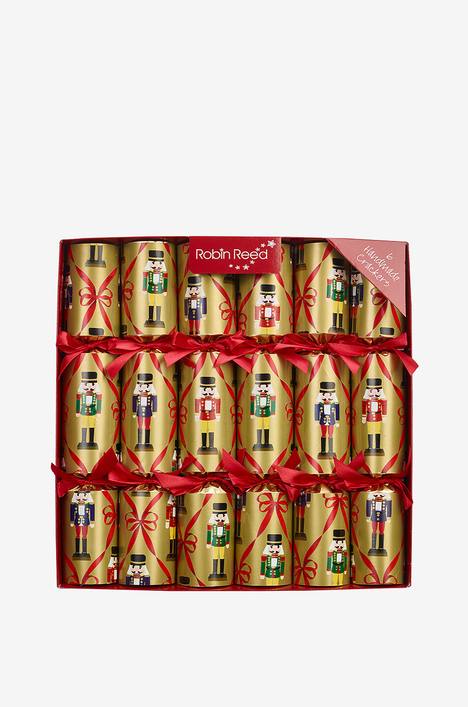 ROBIN REED Set mit 6 Knallbonbons Nutcracker Haus Farblos 1