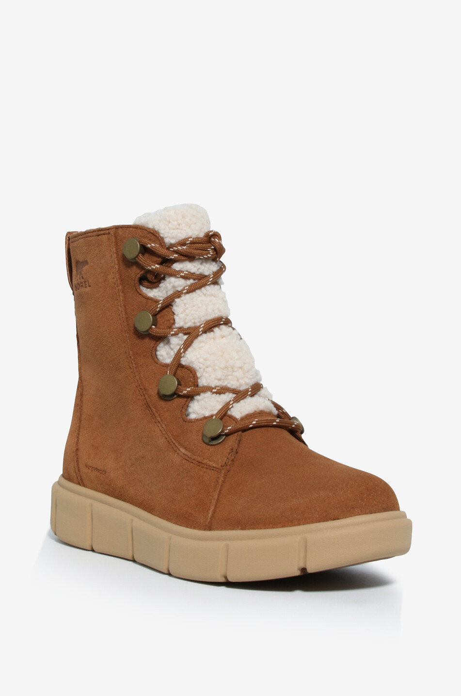 Sorel women's explorer joan waterproof suede boots online