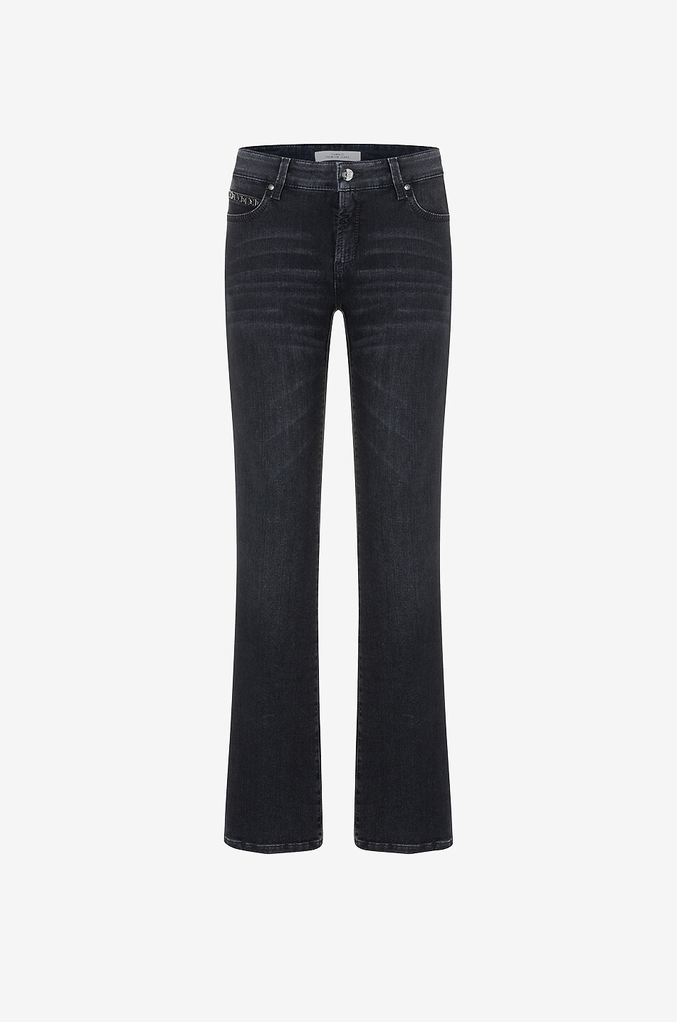 Bootcut-Jeans mit Kettendetail Paris