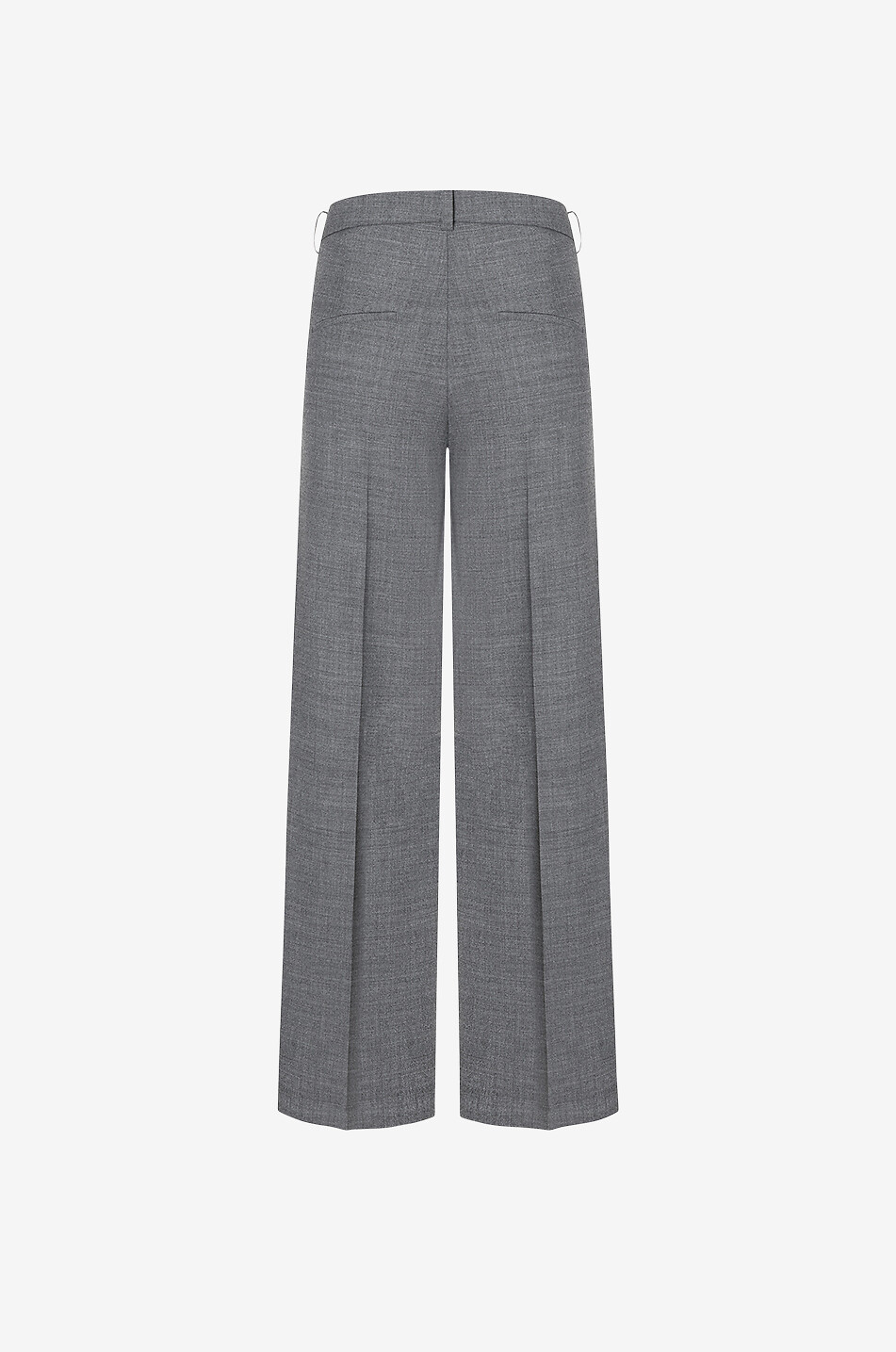 CAMBIO Fliessende Bundfaltenhose mit weitem Bein Anny Damen GRAU 2