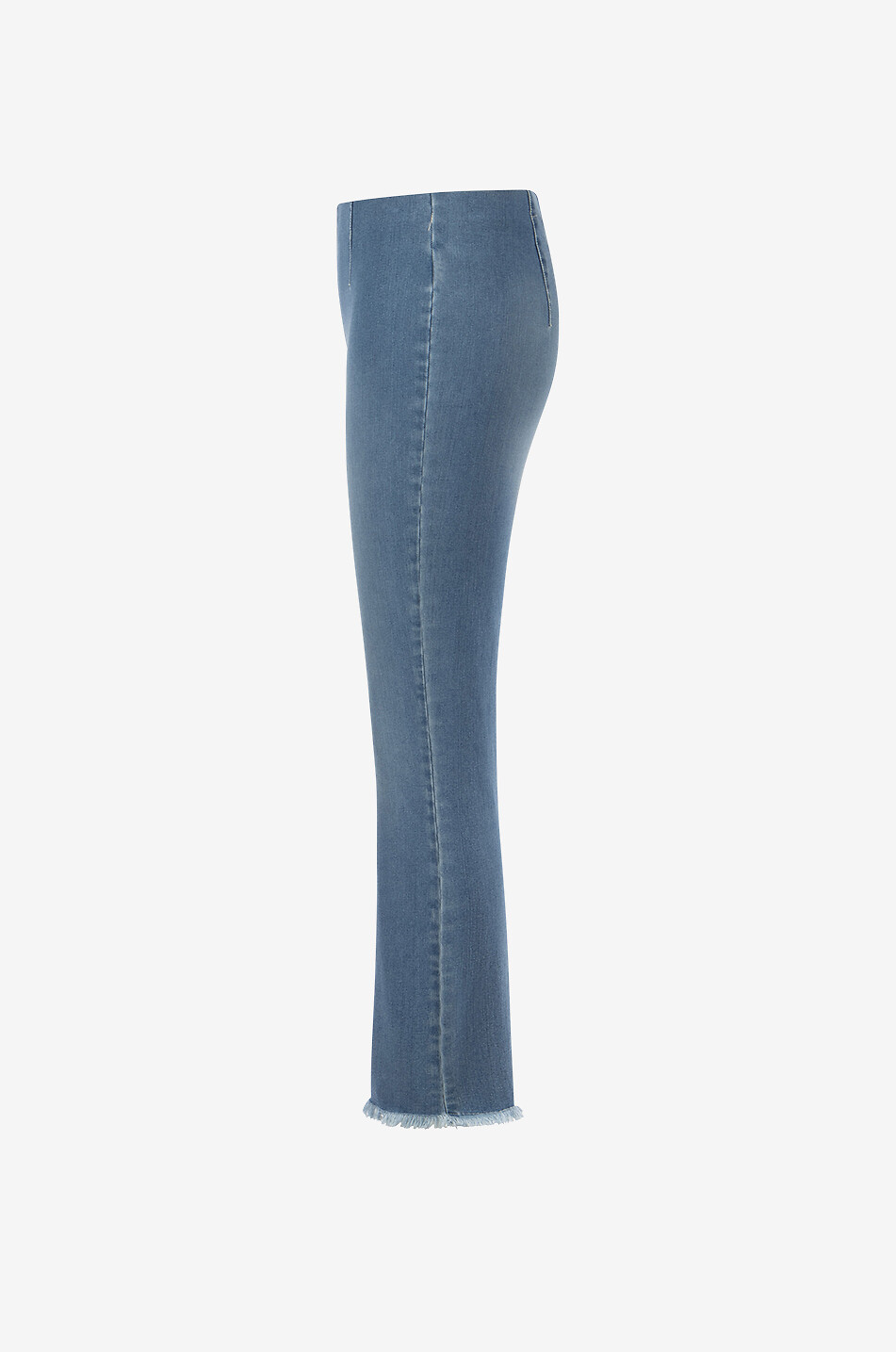 SEDUCTIVE Cindy skinny jeans with flared frayed ankles Women BLUE 3