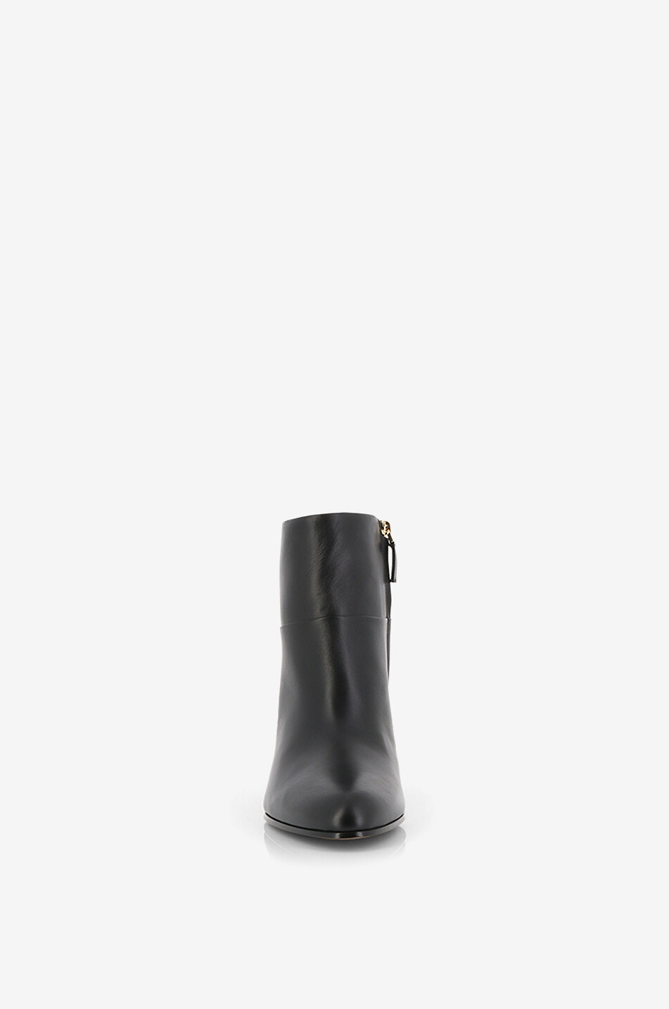 CHLOE Bottines à talon en cuir lisse Eve 90 Femme NOIR 2