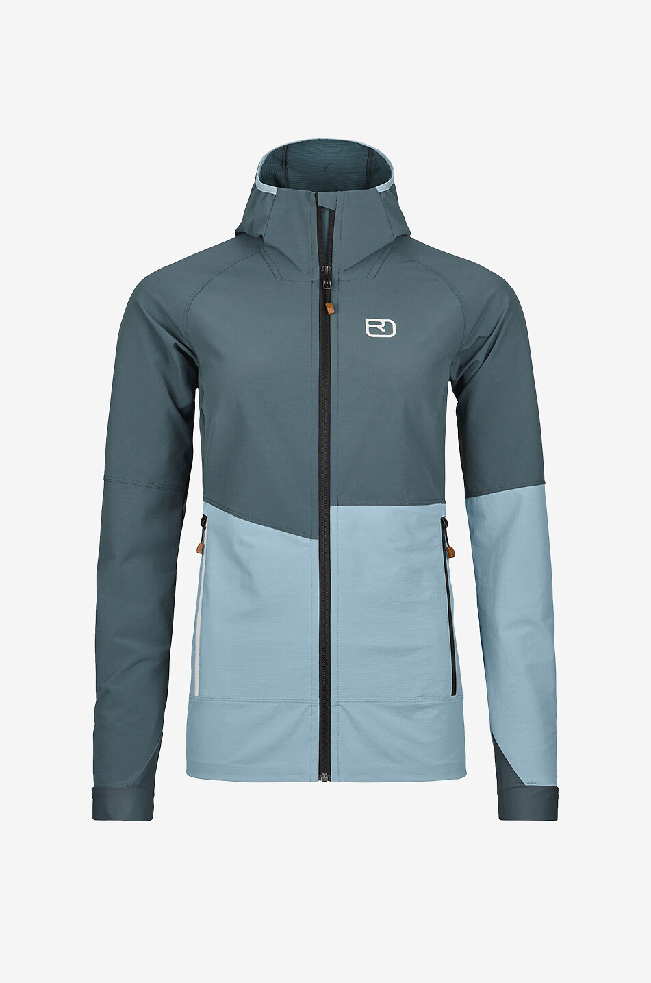 Softshell-Jacke aus Wollmix Punta Berrino