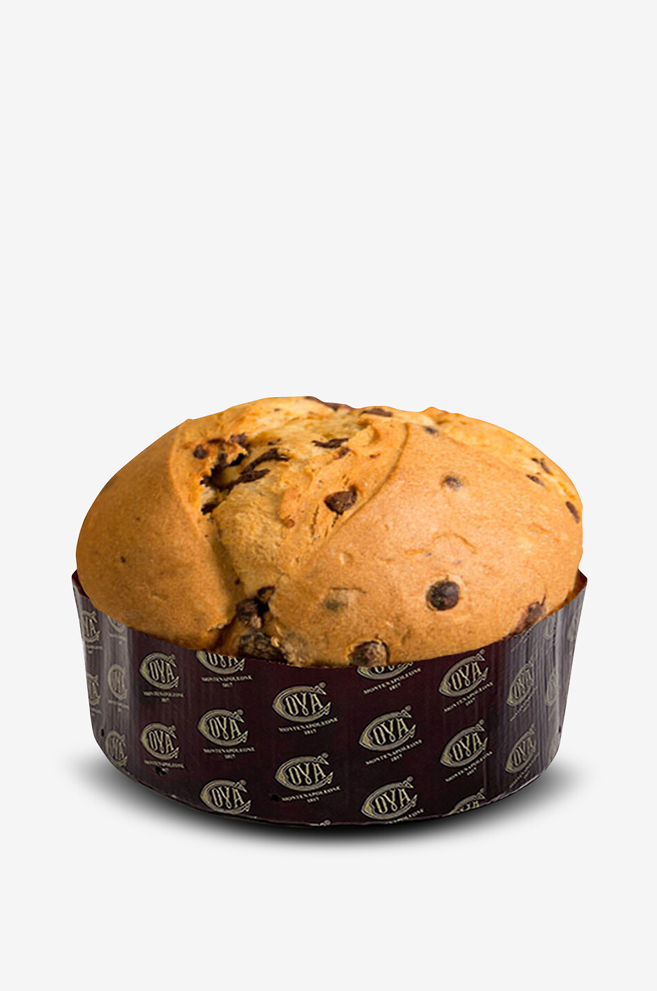 COVA MONTENAPOLEONE Panettone mit weisser und dunkler Schokolade in quadratischem Karton - 750 g Haus WEISS 2