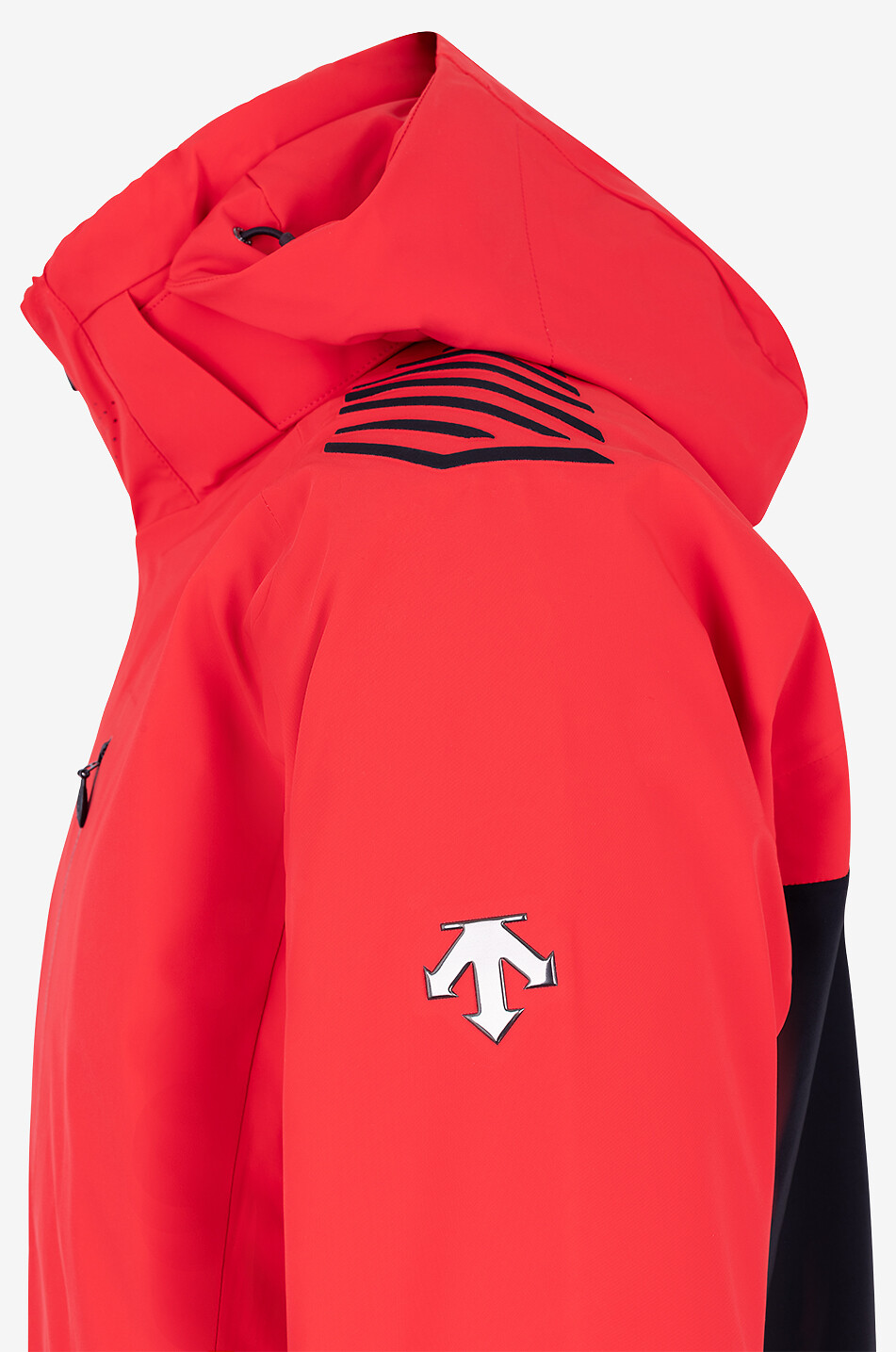 DESCENTE Wattierte Skijacke mit Kapuze Finder Herren ROT 3