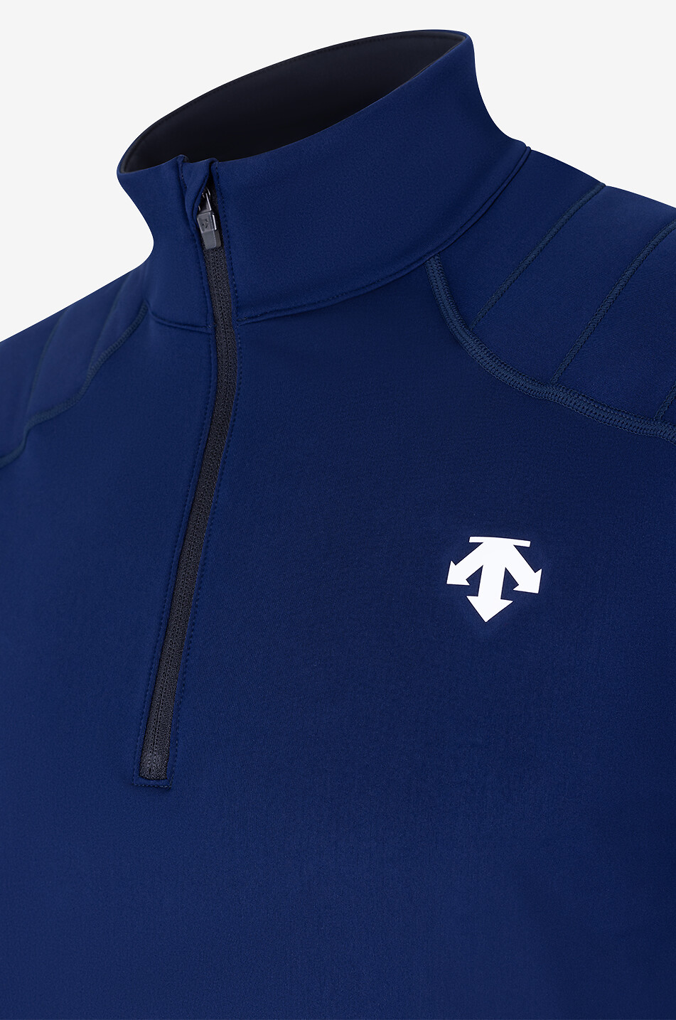 DESCENTE Jersey firstlayer with quilted shoulders Men DARK BLUE 3