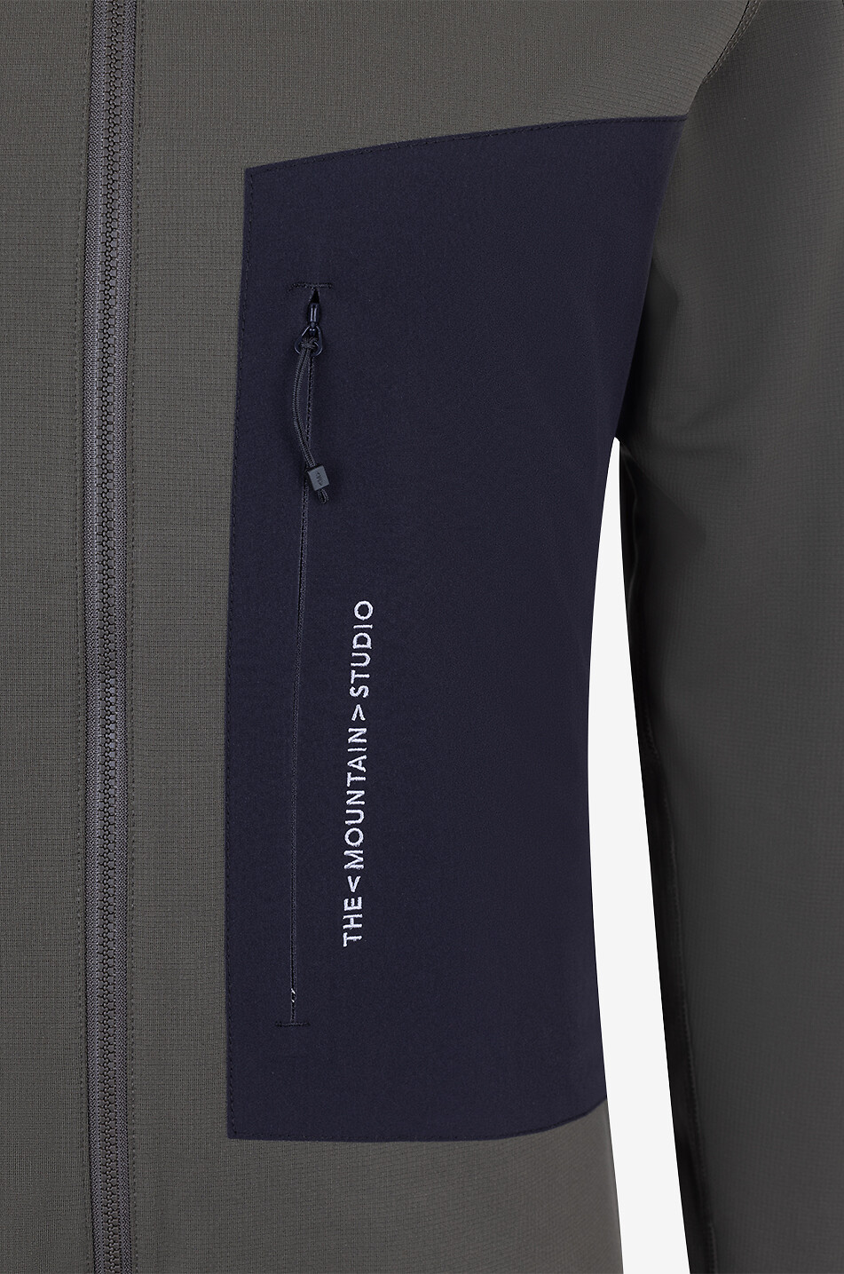 Veste polaire Techno Grid à col montant M-8