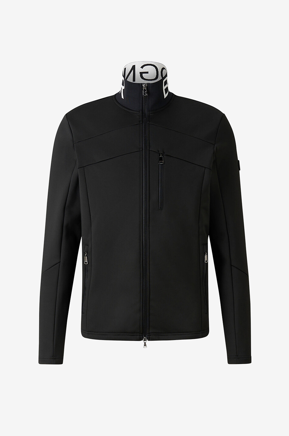 BOGNER Xilas Power Stretch mid layer jacket Men BLACK 1