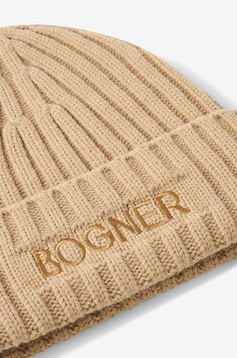 Conrad ribbed wool blend beanie