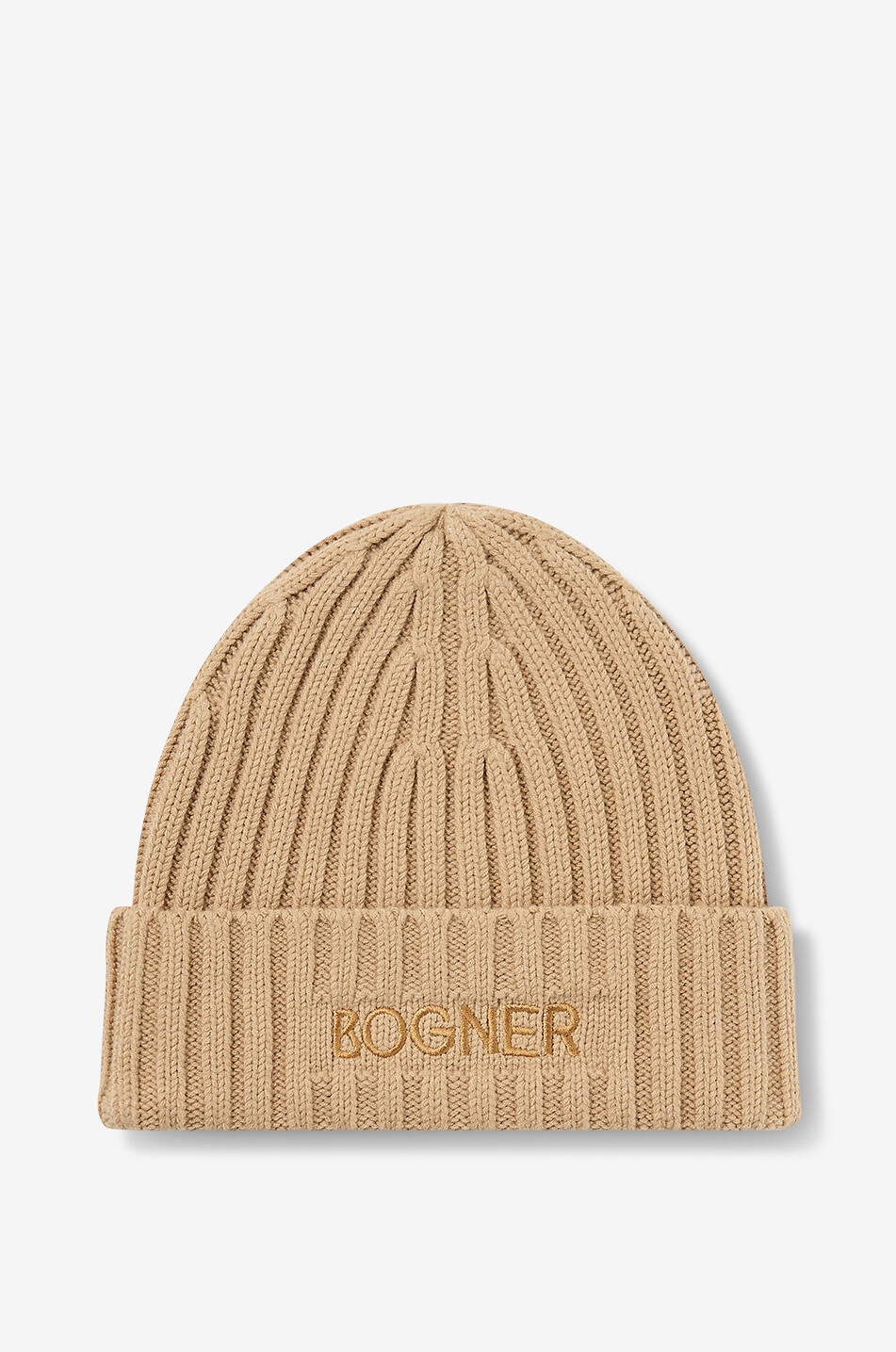 Conrad ribbed wool blend beanie BOGNER Bongenie