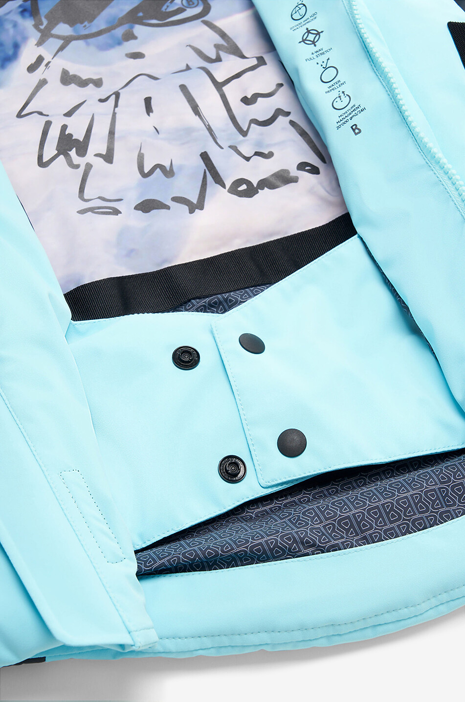 BOGNER Doudoune de ski enfant Nils Unisexe BLEU 4