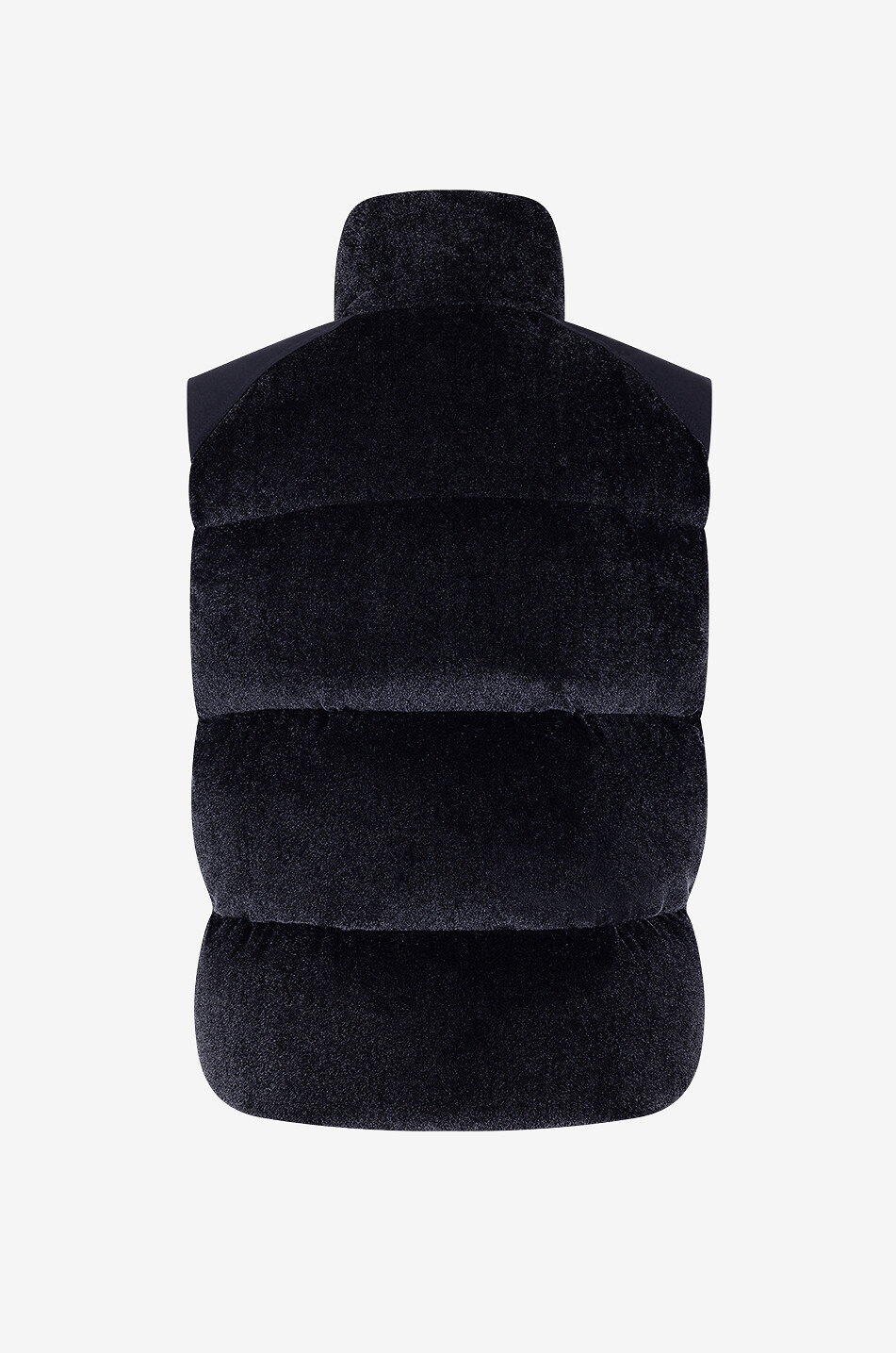 MONCLER Doudoune sans manches en velours scintillant Ippo Femme NOIR 2