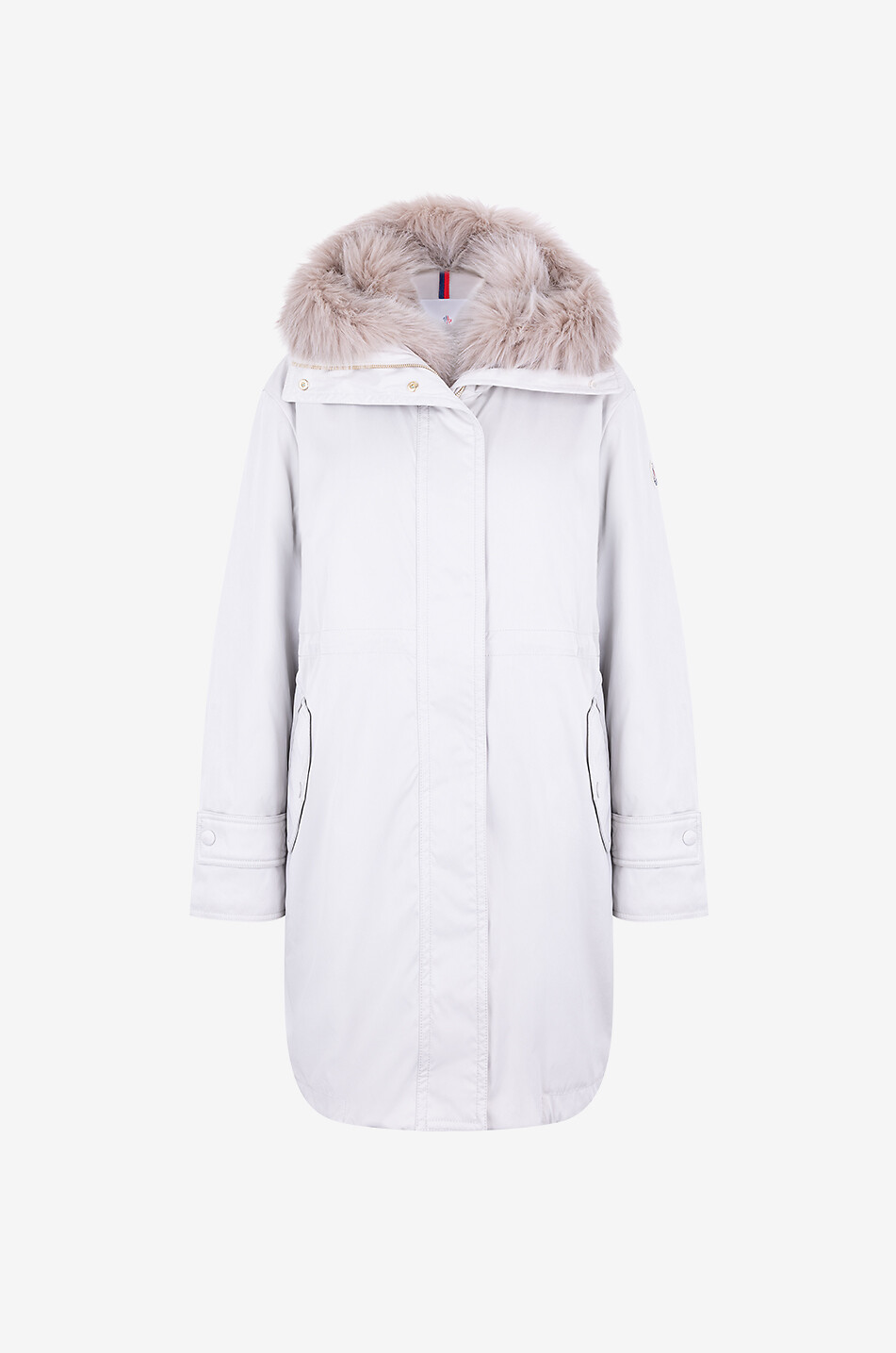 Parka en duvet doublée de fourrure synthétique Bresis