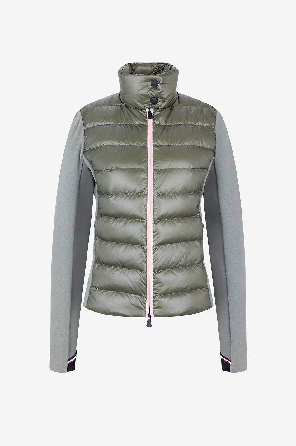 MONCLER GRENOBLE Performance & Style fleece and down-padded ripstop jacket Women GREEN 1