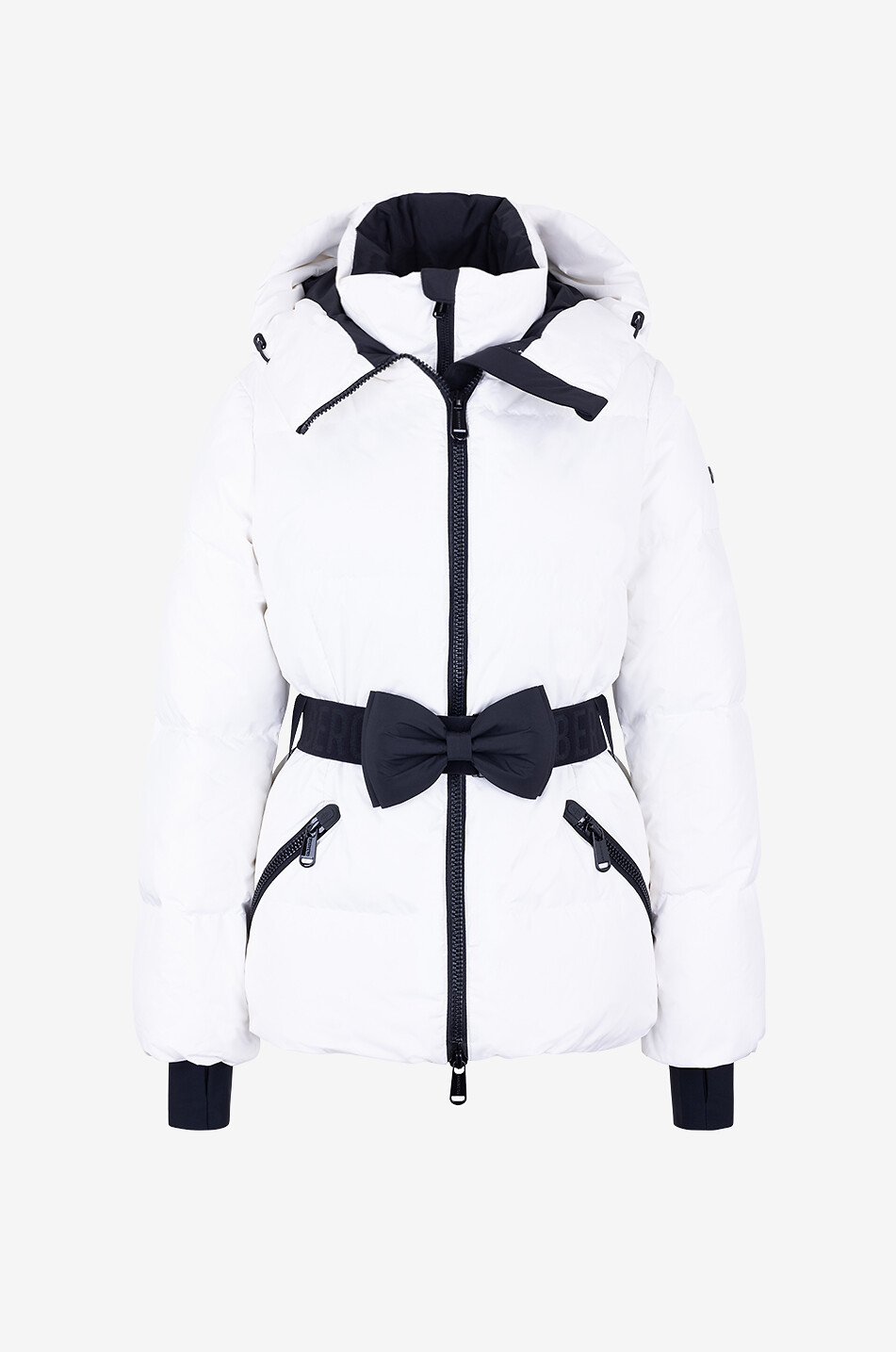 Veste de ski en duvet à capuche Bowy