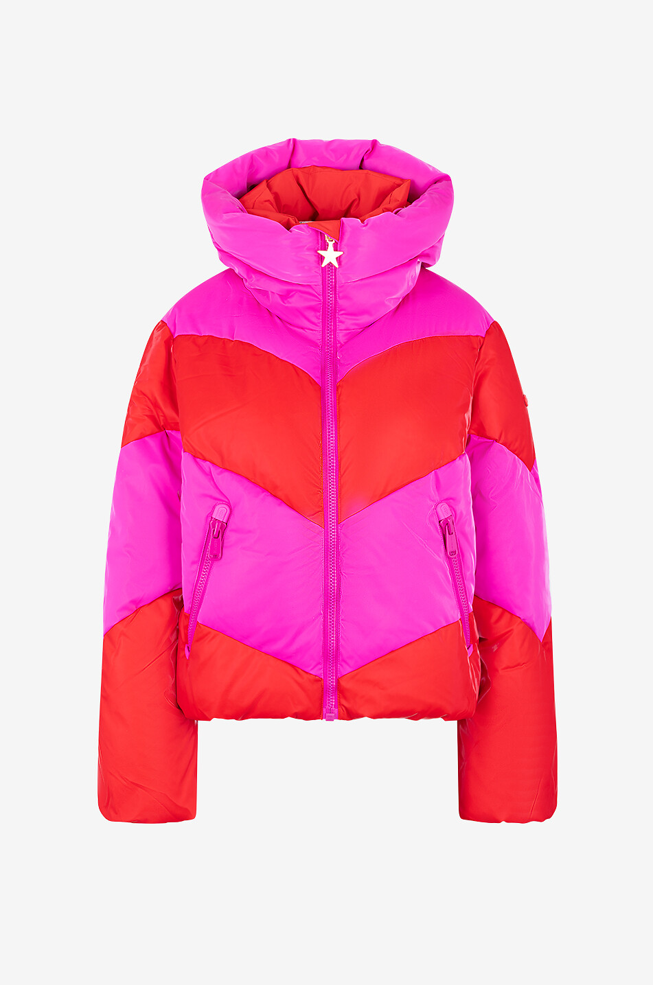 GOLDBERGH Veste de ski irisée boxy Courage Femme ROSE 1