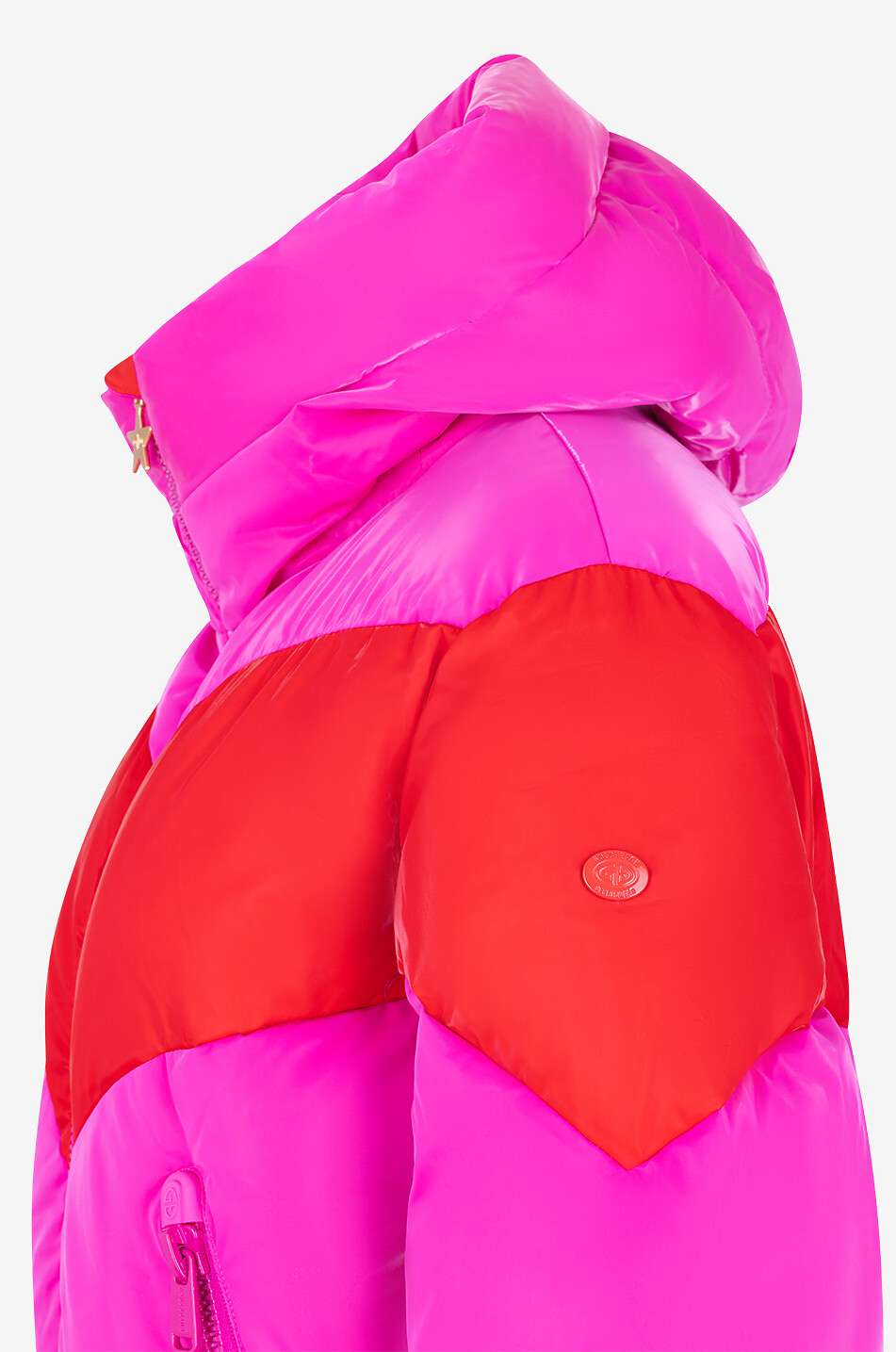 GOLDBERGH Veste de ski irisée boxy Courage Femme ROSE 3