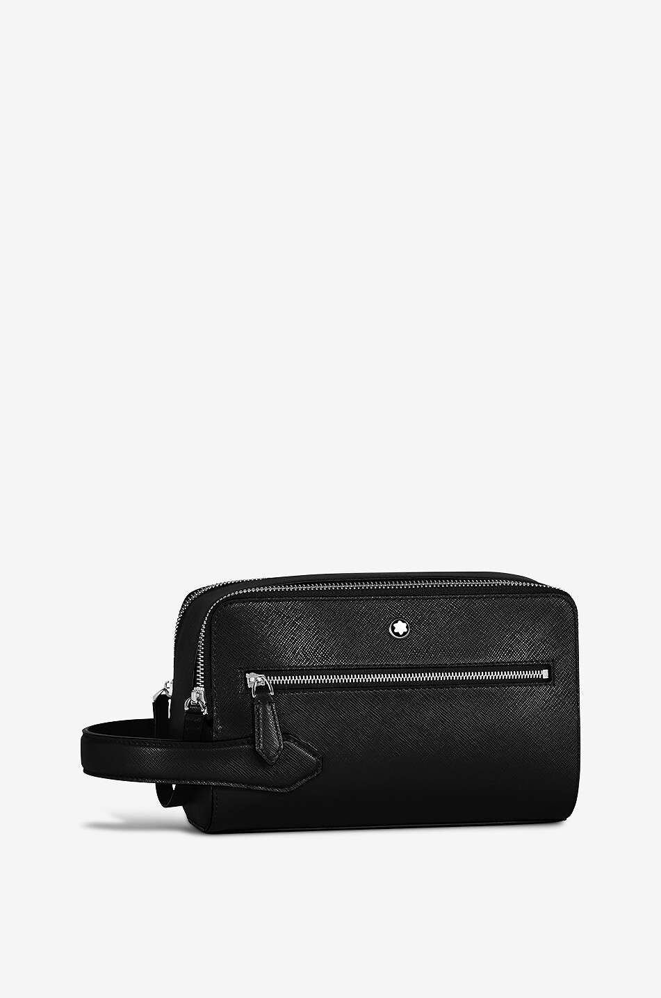 MONTBLANC Sartorial saffiano leather toiletry bag Men BLACK 2