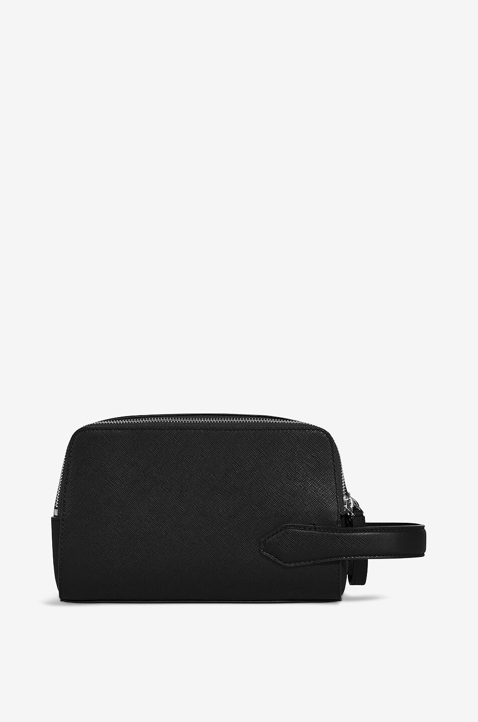 MONTBLANC Sartorial saffiano leather toiletry bag Men BLACK 4