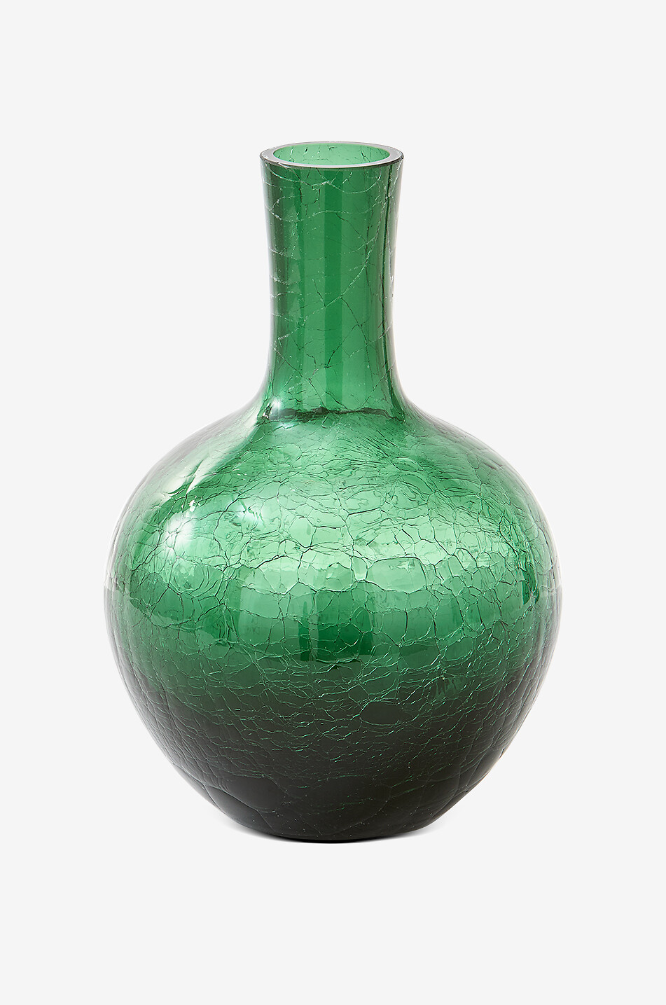 Vase en verre craquelé Ball Body S