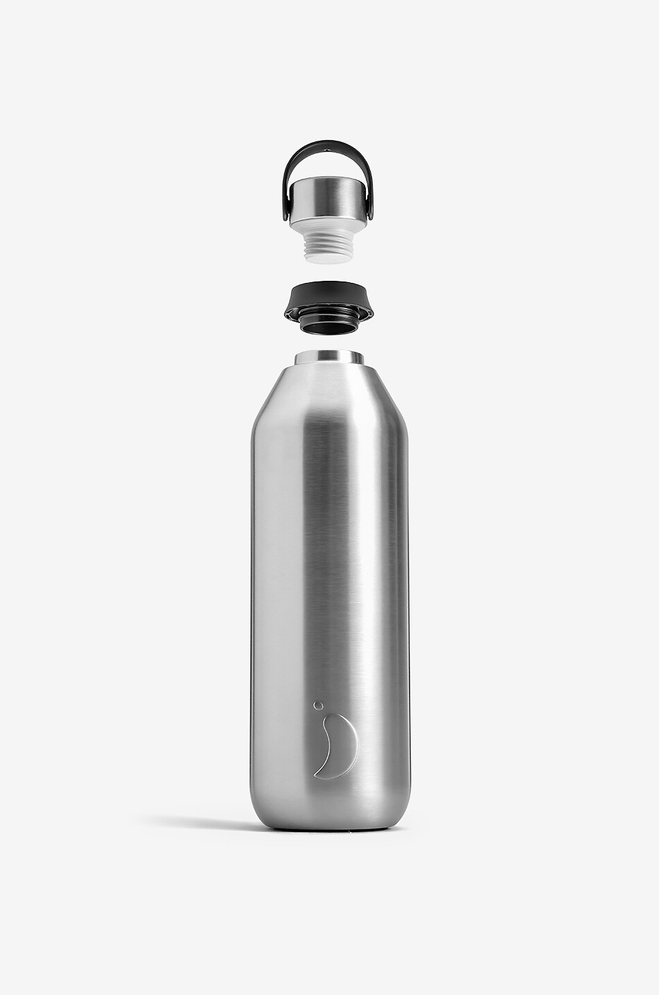 CHILLY’S Gourde isotherme en acier inoxydable recyclé Series 2 - 1 l Maison GRIS 2