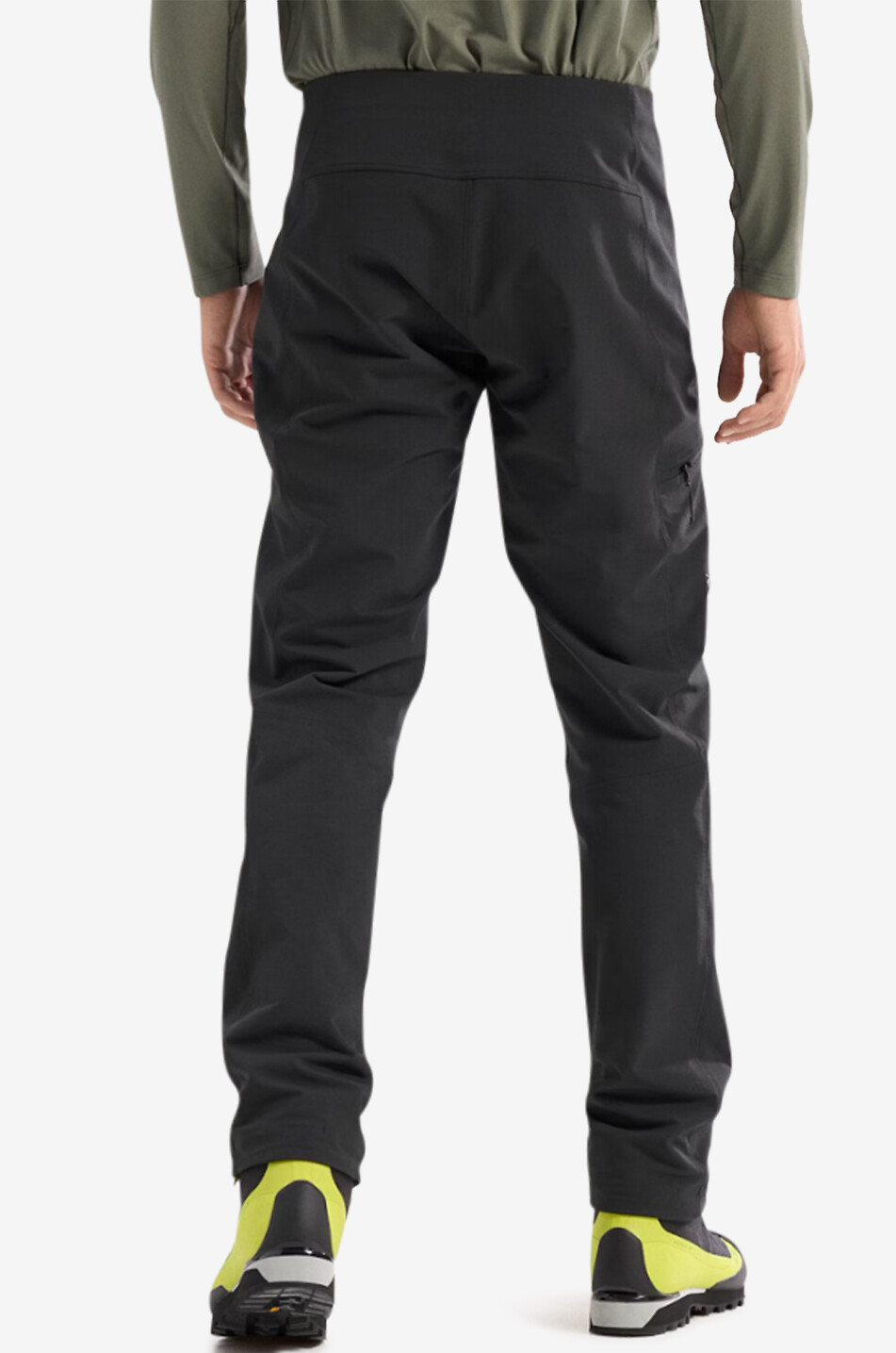 ARC'TERYX Gamma AR slim fit softshell trousers Men BLACK 3