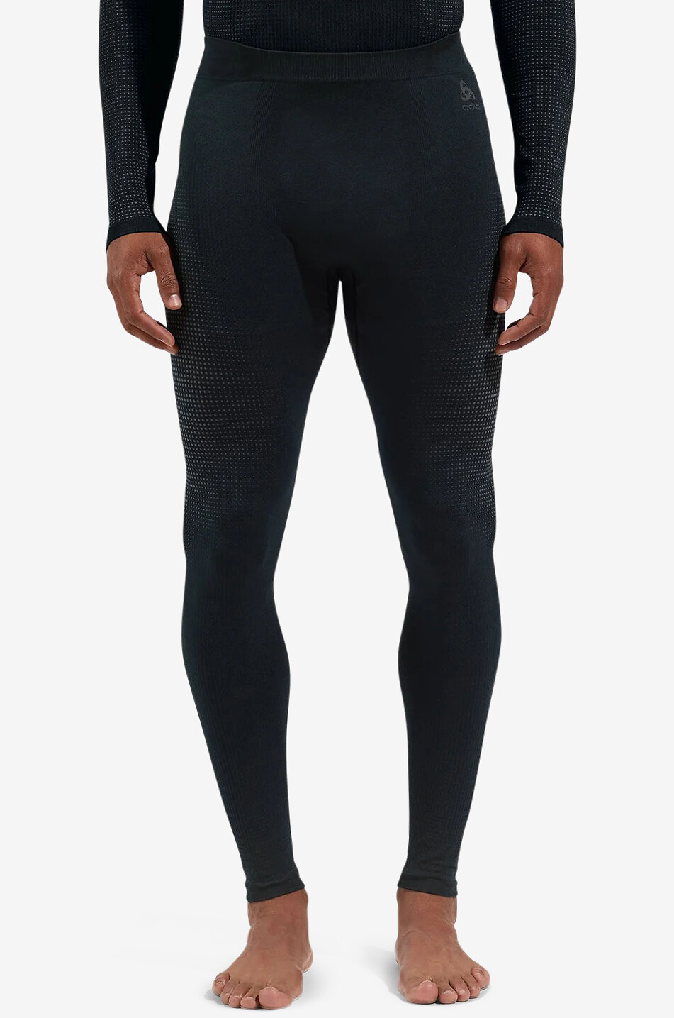 ODLO Performance Warm Eco men's winter sports techical tights Men DARK GREY 3