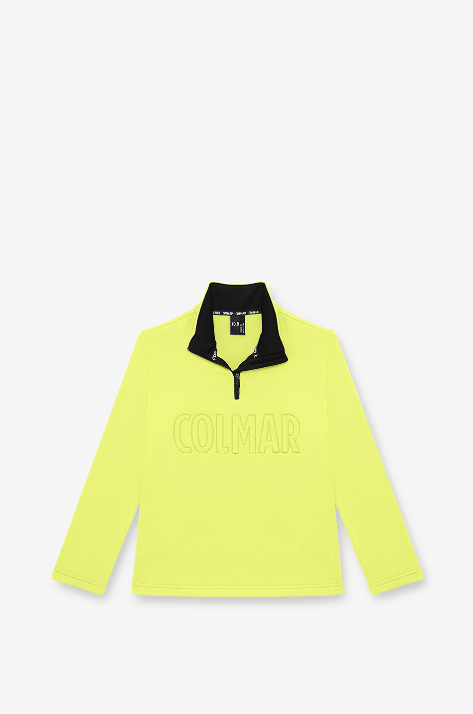 COLMAR Midlayer aus Fleece für Jungen mit Logostickerei Unisex GELB 1