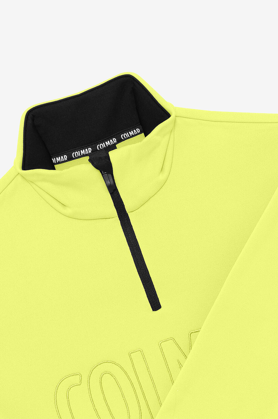 COLMAR Midlayer aus Fleece für Jungen mit Logostickerei Unisex GELB 4