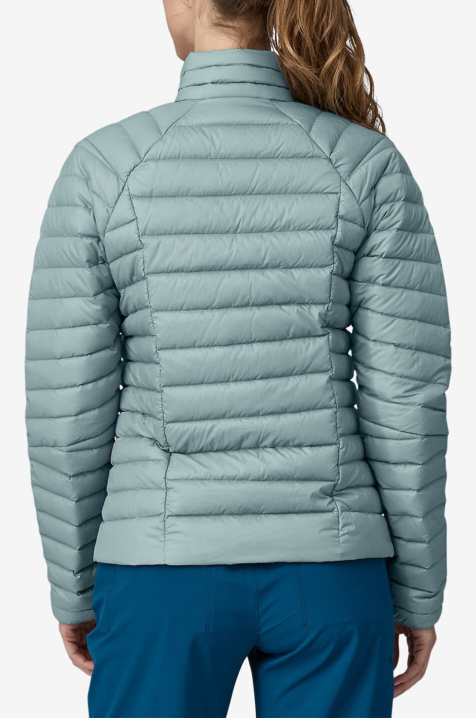 PATAGONIA Down Sweater lightweight quilted ripstop down jacket Women BLUE 3