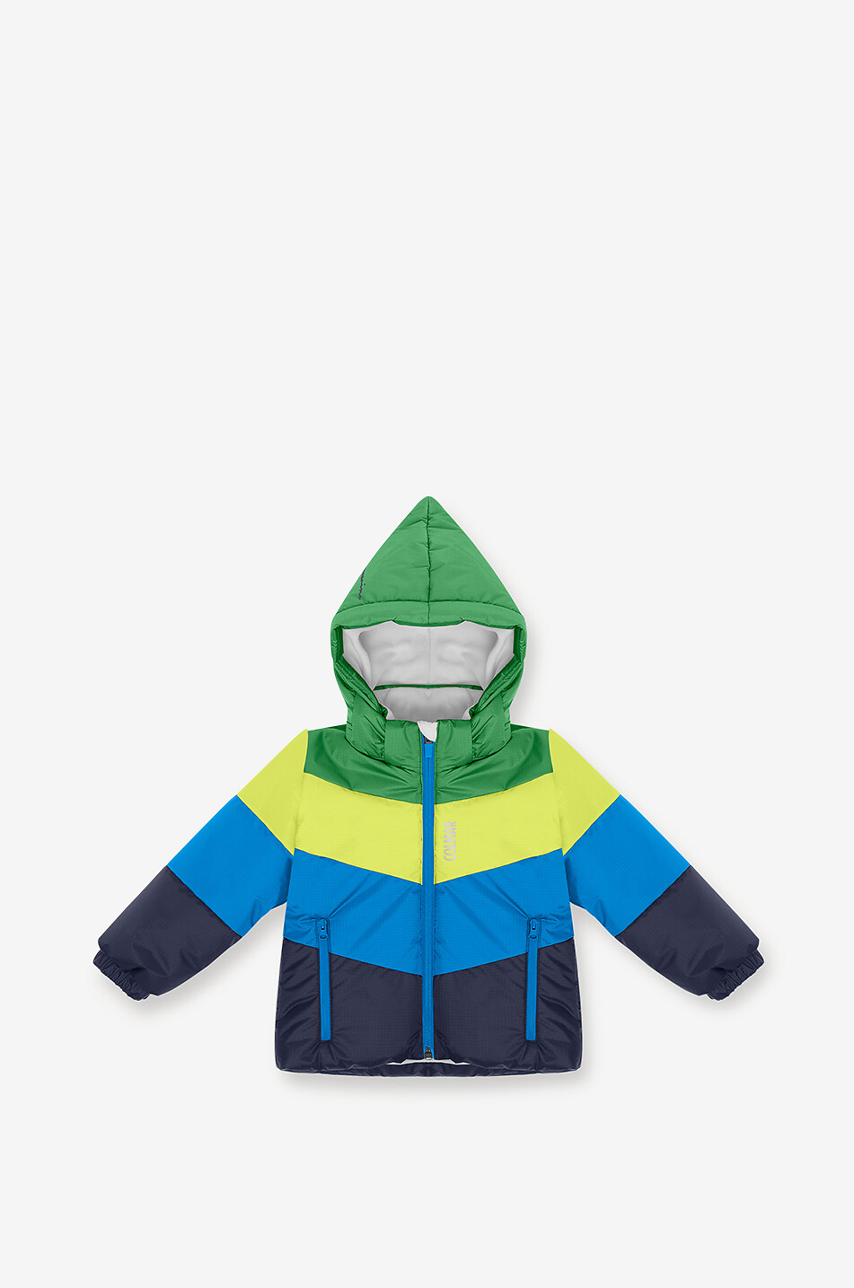 COLMAR Glitzernde Ski-Latzhose und Skijacke für Mädchen Unisex BLAU 1