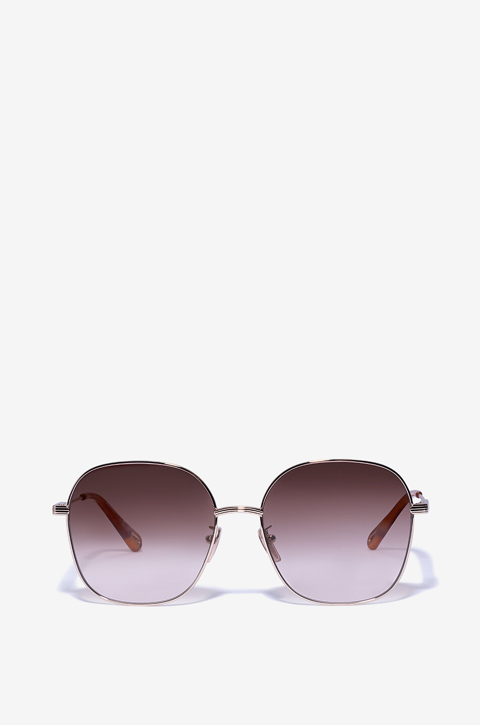 Benjamine square metal sunglasses CHLOE Bongenie