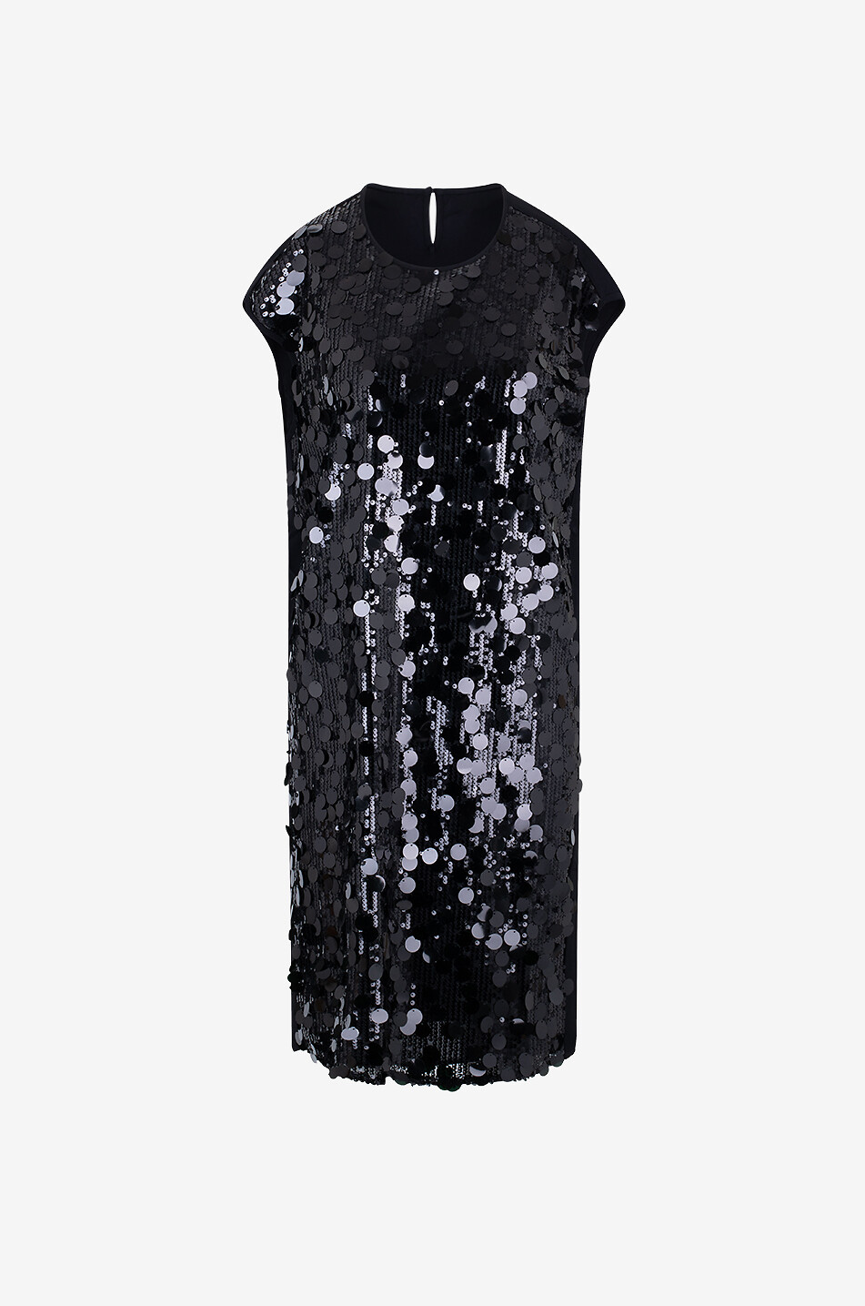 Kurzes weites Kleid mit Pailletten Tala