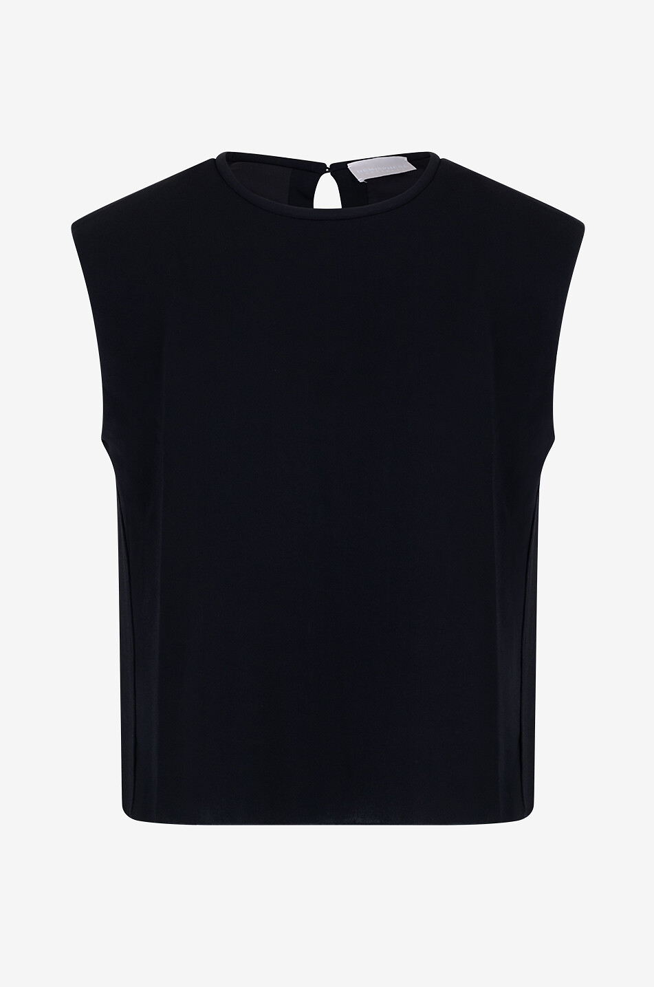 HEMISPHERE Ärmelloses Cady-Boxy-Top Tilli Damen SCHWARZ 1