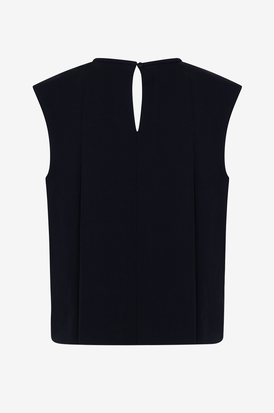 HEMISPHERE Ärmelloses Cady-Boxy-Top Tilli Damen SCHWARZ 2