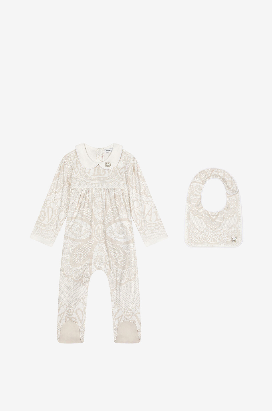 DOLCE & GABBANA Coffret 2-pièces bébé DG Loves Newborn Bébé BLANC CASSE 1